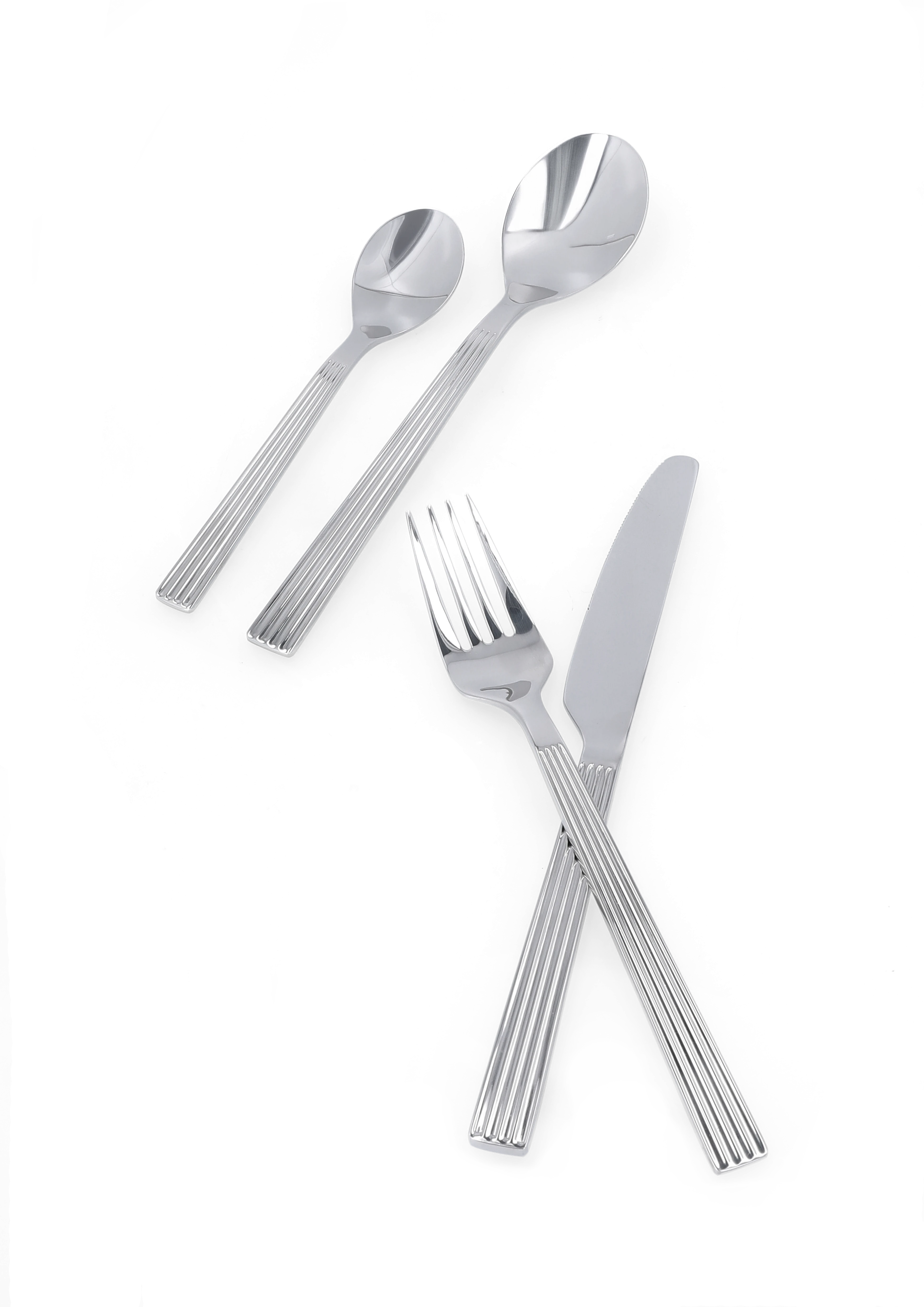Cutlery set 16 parts from Rosendahl in Steel color, made of Metal