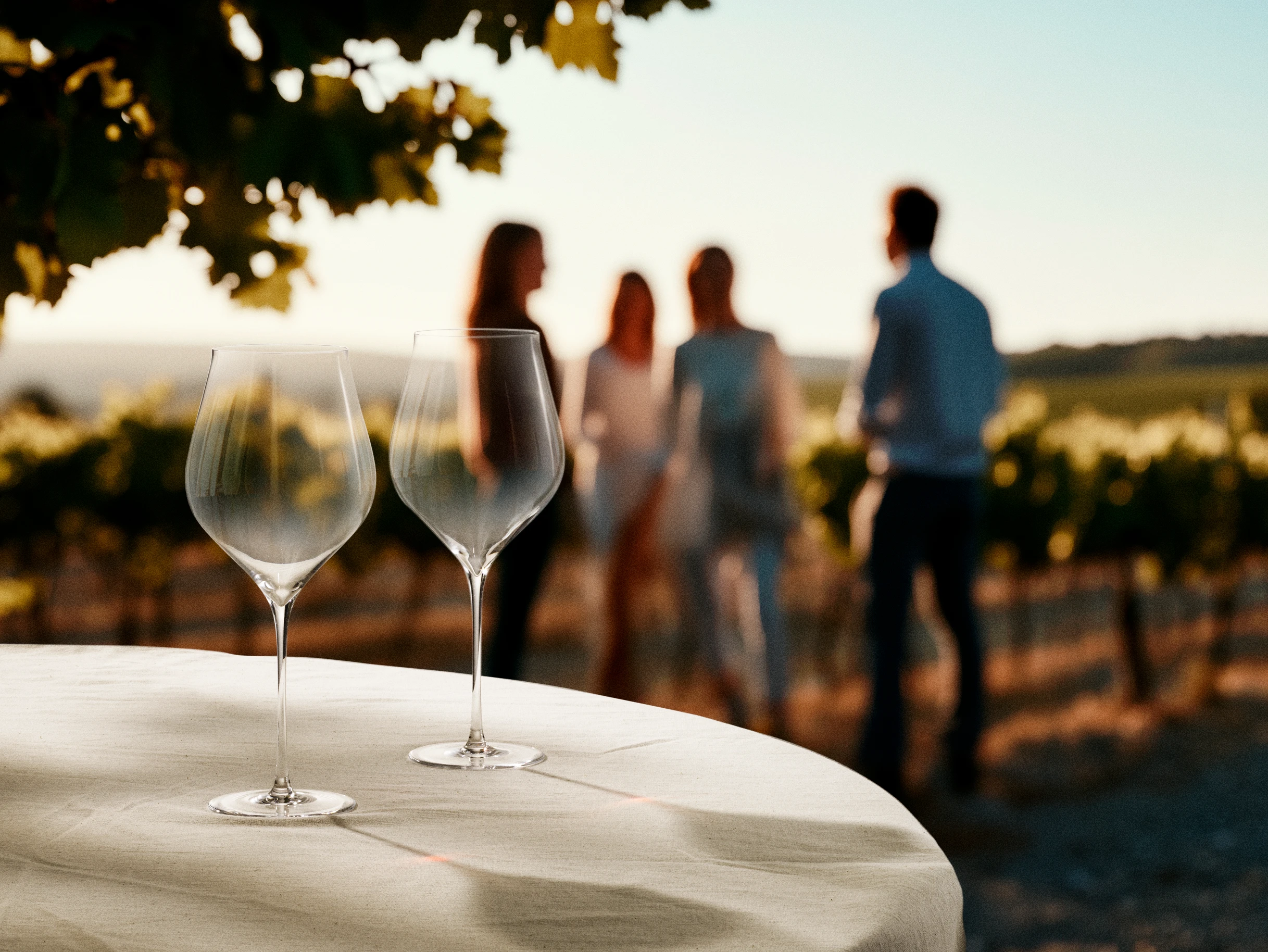 Rødvinsglas 81 cl 2 stk. fra Holmegaard i farven Klar, lavet af Glas