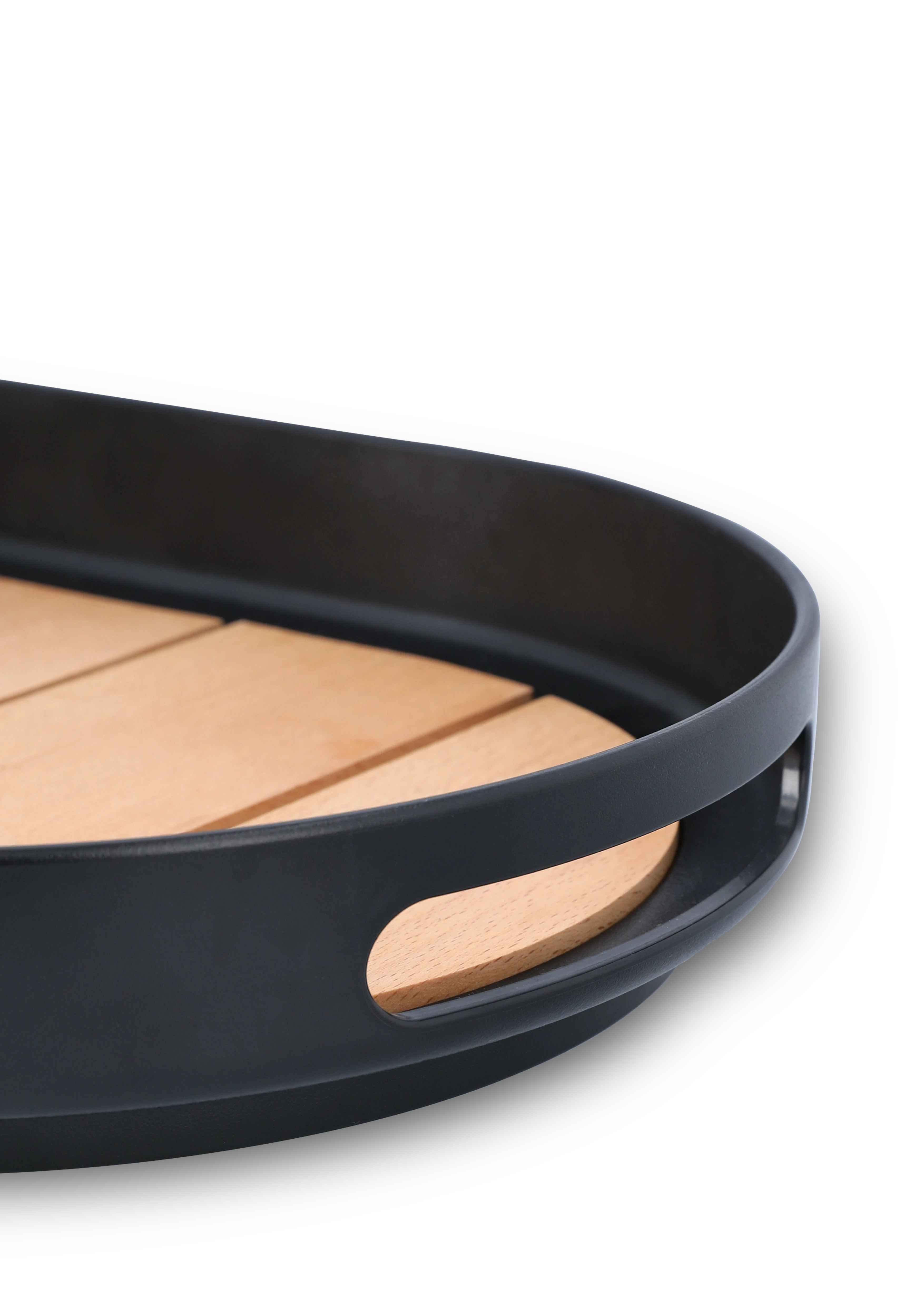 Carry me tray 50x35 cm from Rosendahl in Black color, made of Plastic