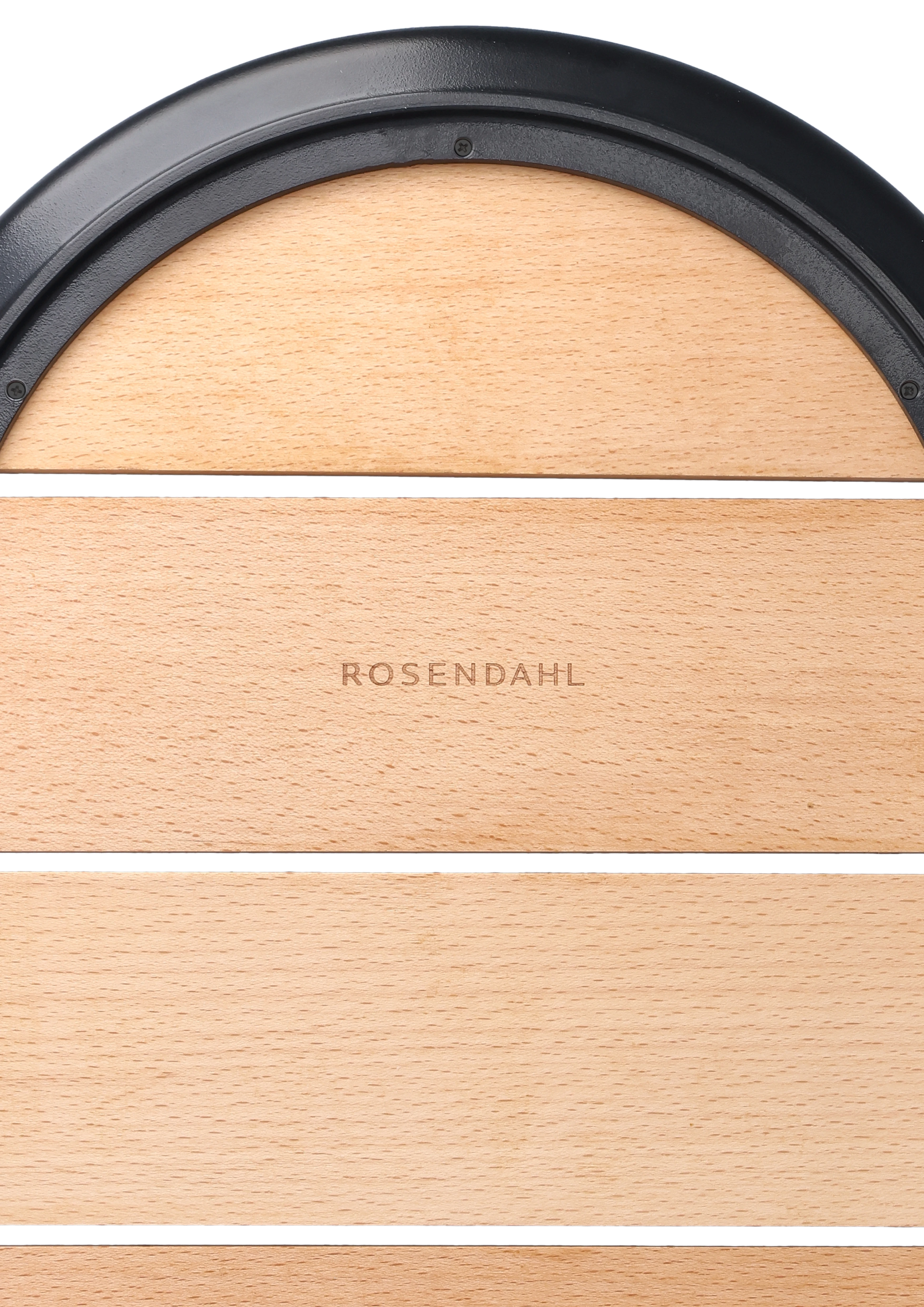 Carry me bakke 50x35 cm fra Rosendahl i farven Sort, lavet af Plastik