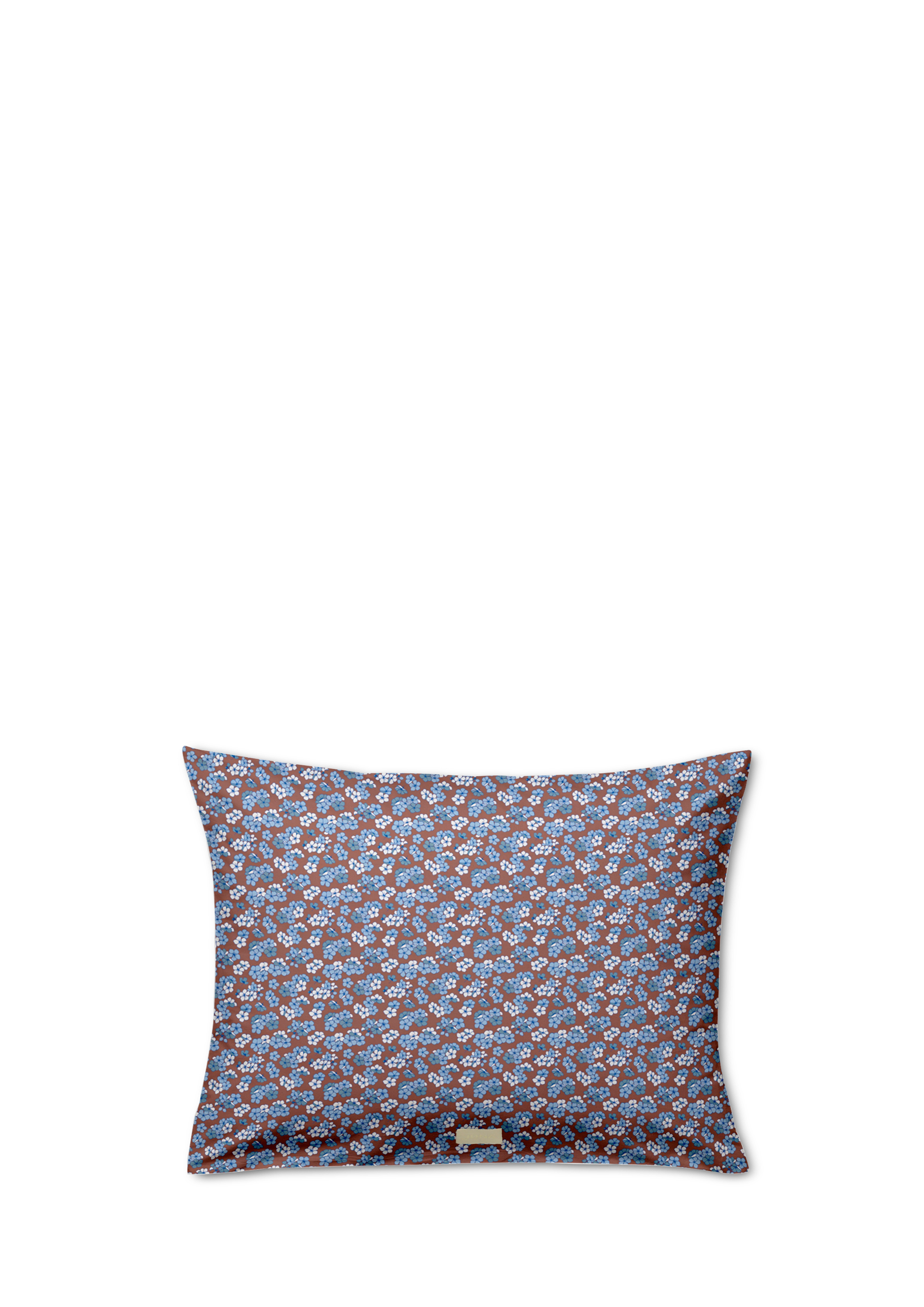 Pudebetræk 63x60 cm fra JUNA i farven Pink/Okker, lavet af Bomuld