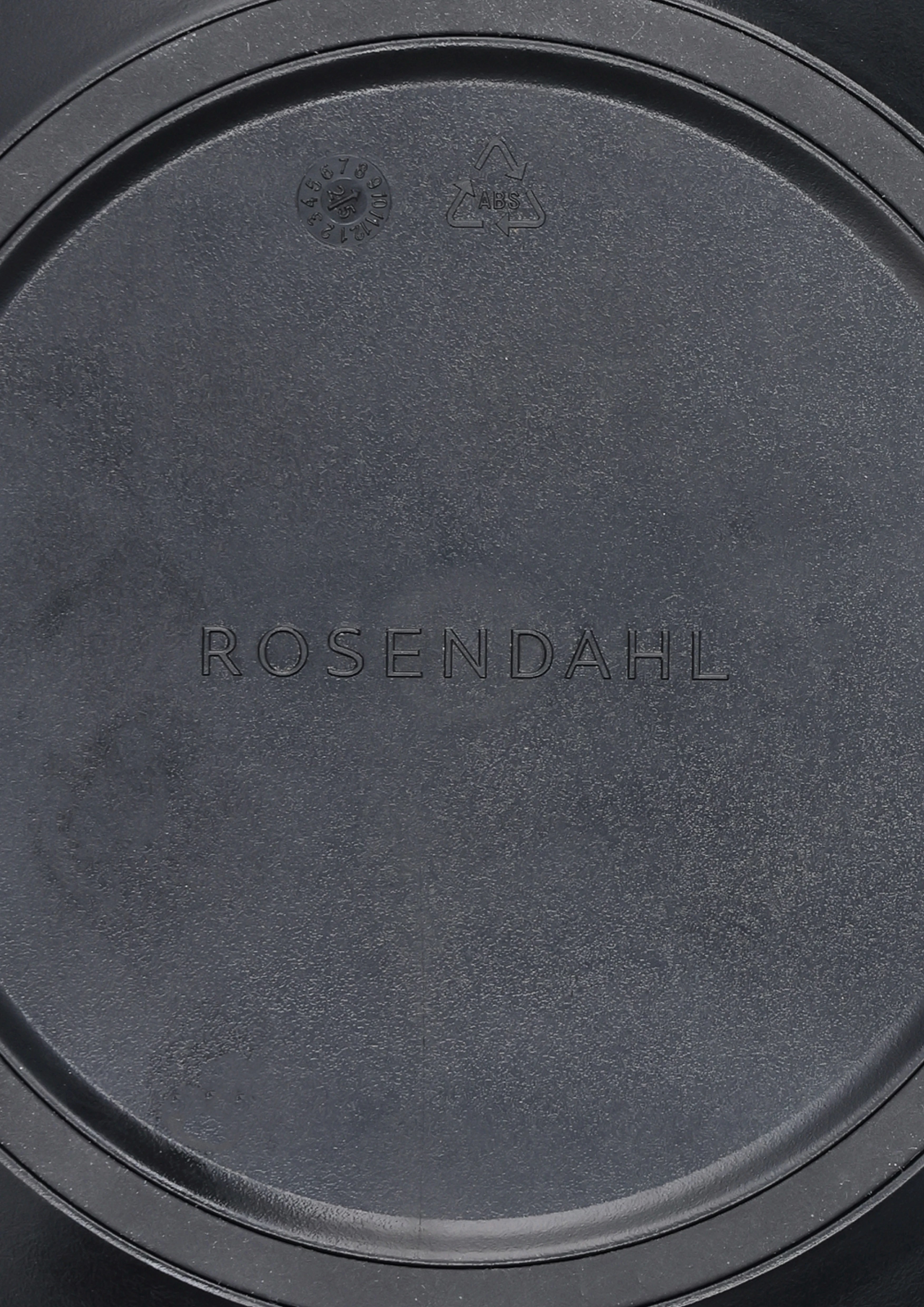 Paper Pal køkkenrulleholder H30cm fra Rosendahl i farven Sort, lavet af Plastik