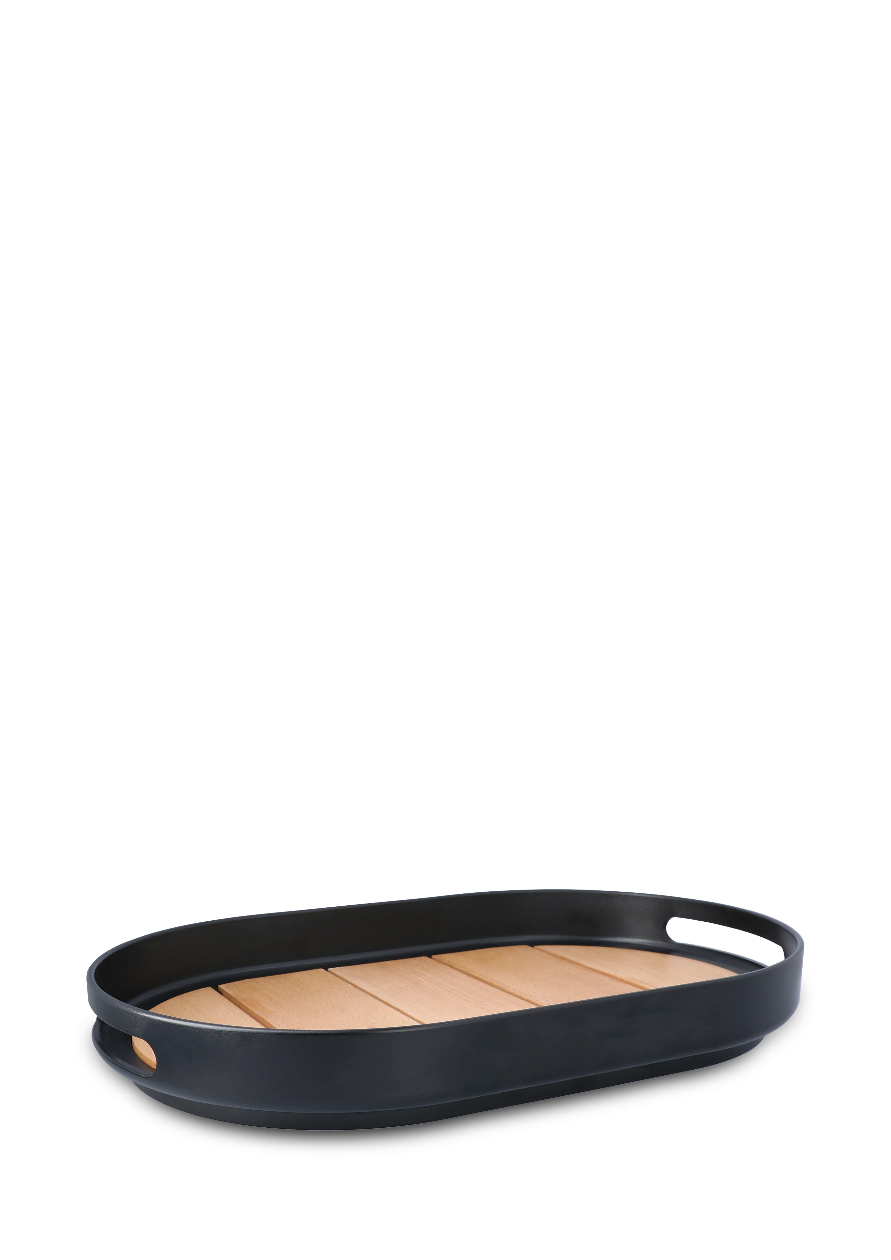 Carry me tray 50x35 cm from Rosendahl in Black color, made of Plastic