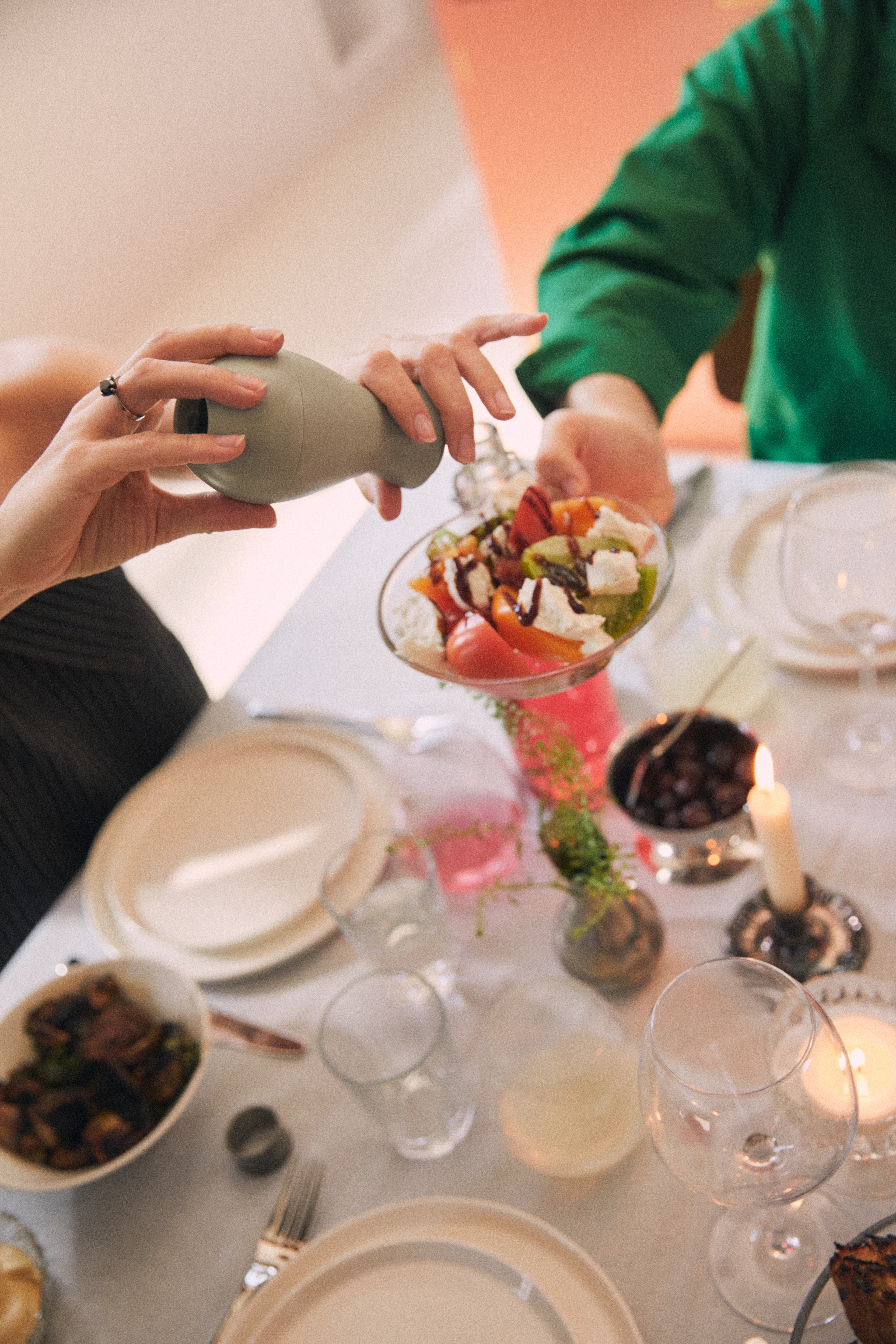 Spice me up kvarn H12 cm från Rosendahl i färgen Ljusgrön, tillverkad av Plast