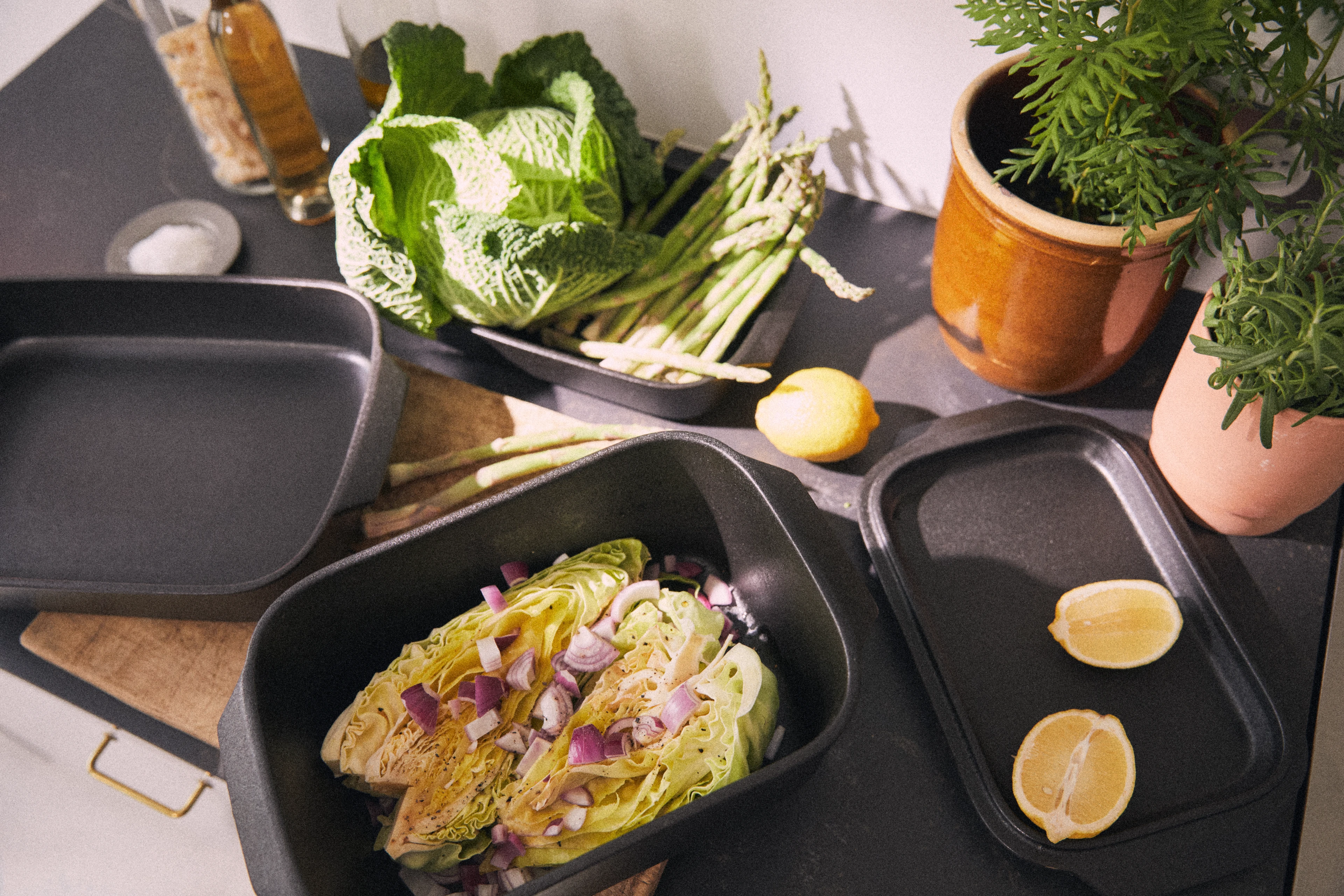 Cook with love Ovenproof dish 40x25.5 cm from Rosendahl in Grey color, made of Ceramics