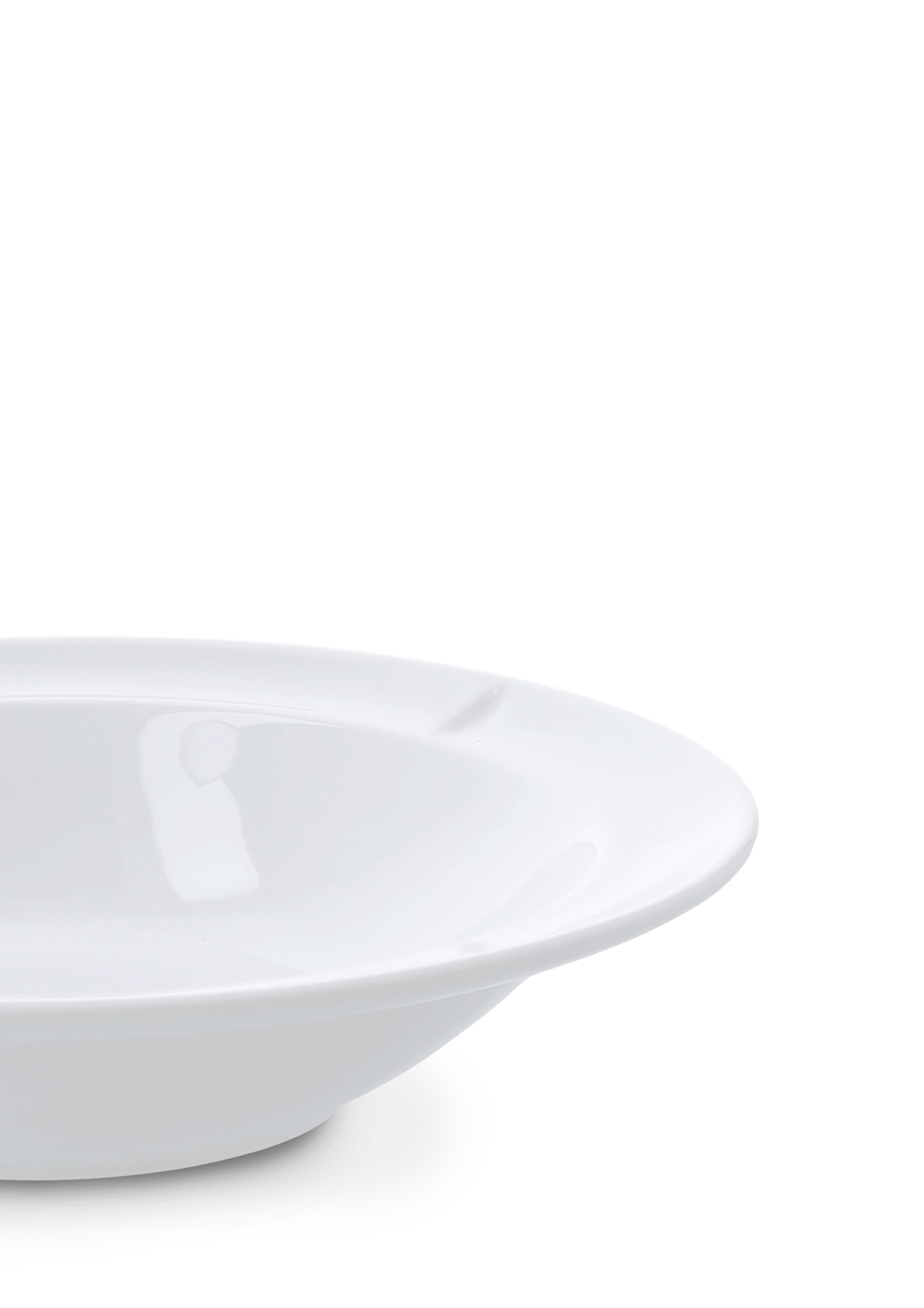 Dyp tallerken Ø21.5 cm 4 stk. fra Rosendahl i fargen Hvit, laget av Keramikk