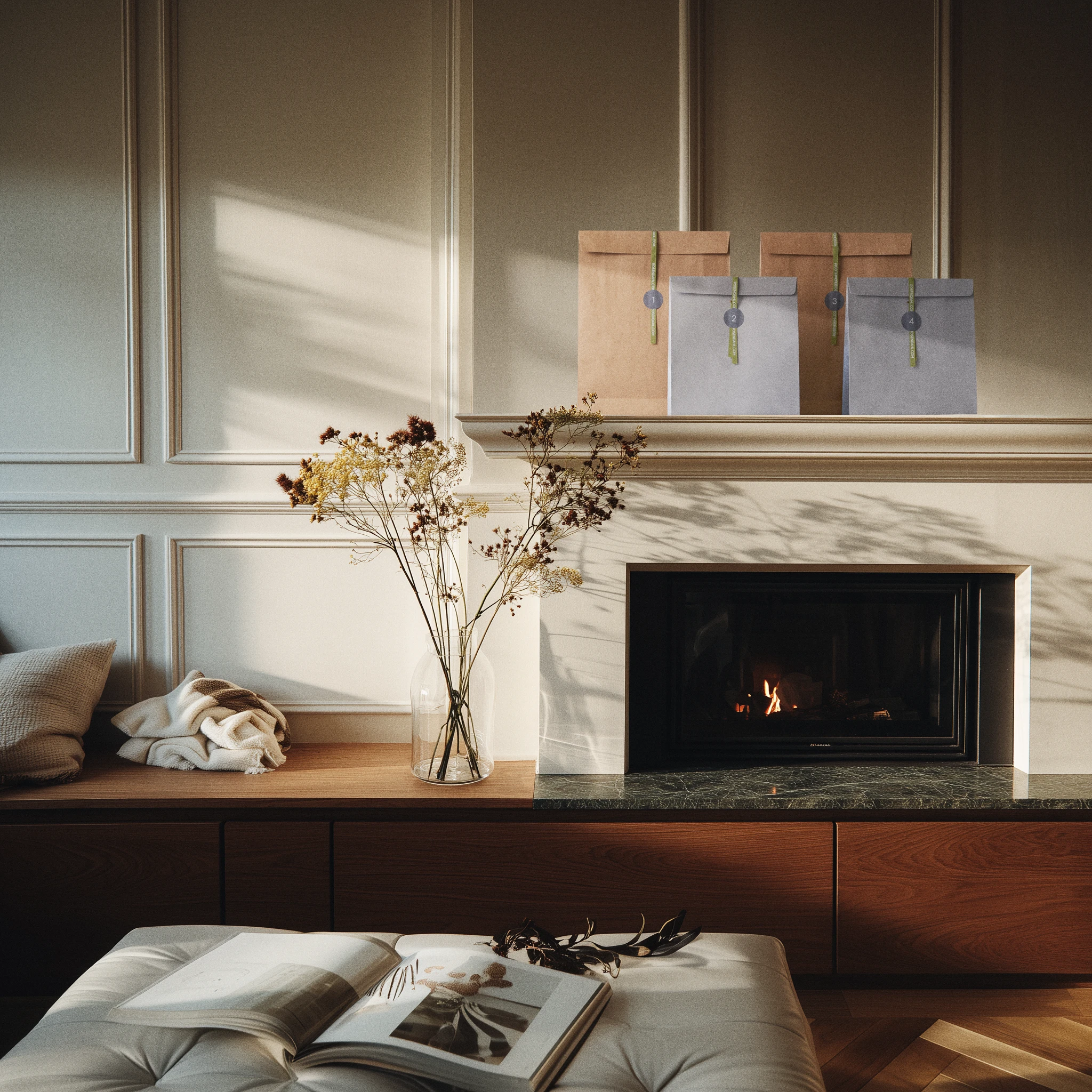 Advent Calendar 2025 from Kay Bojesen in color, made of Wood