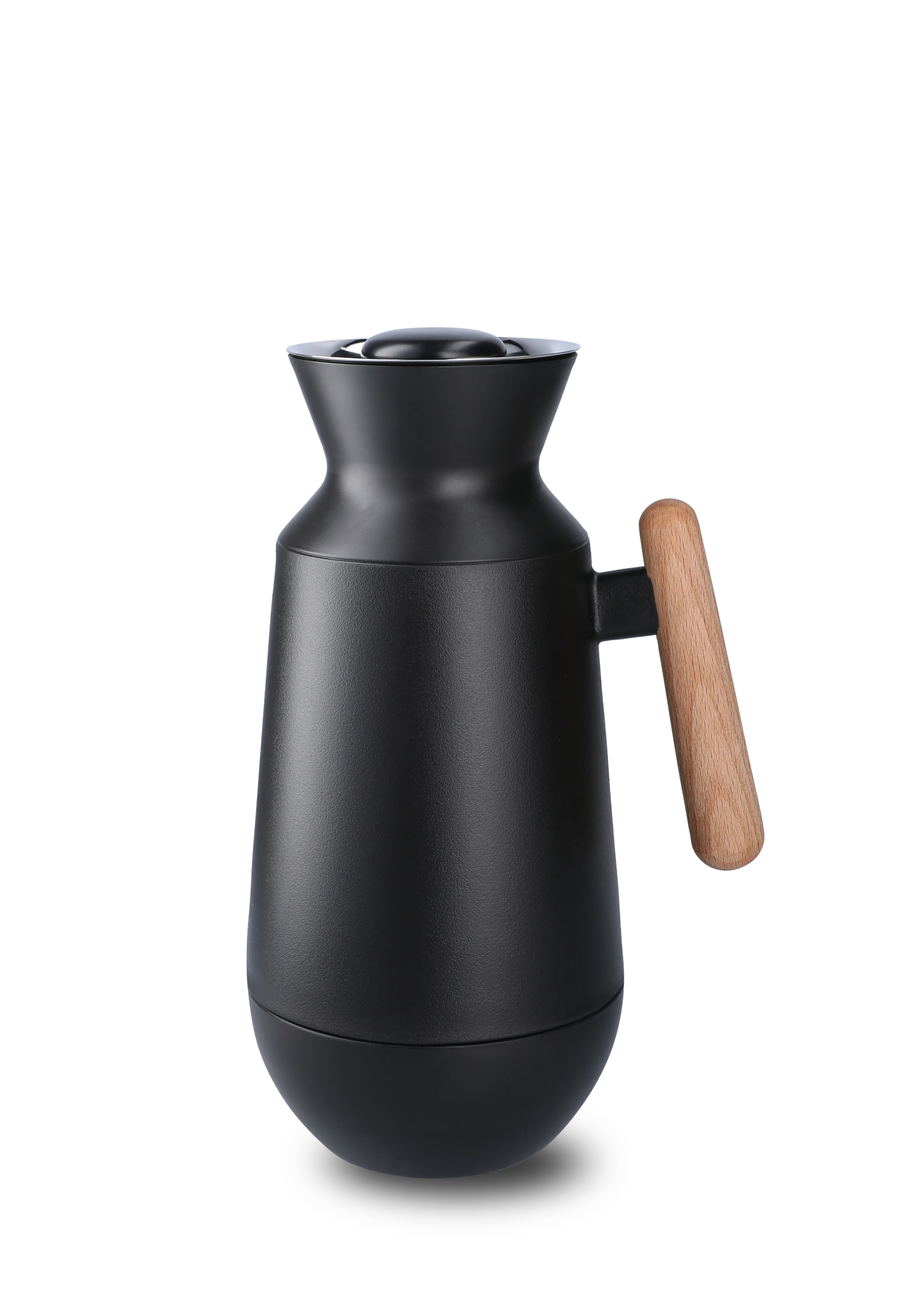 DayBreak thermos jug tall 1,0 l from Rosendahl in Black color, made of Plastic