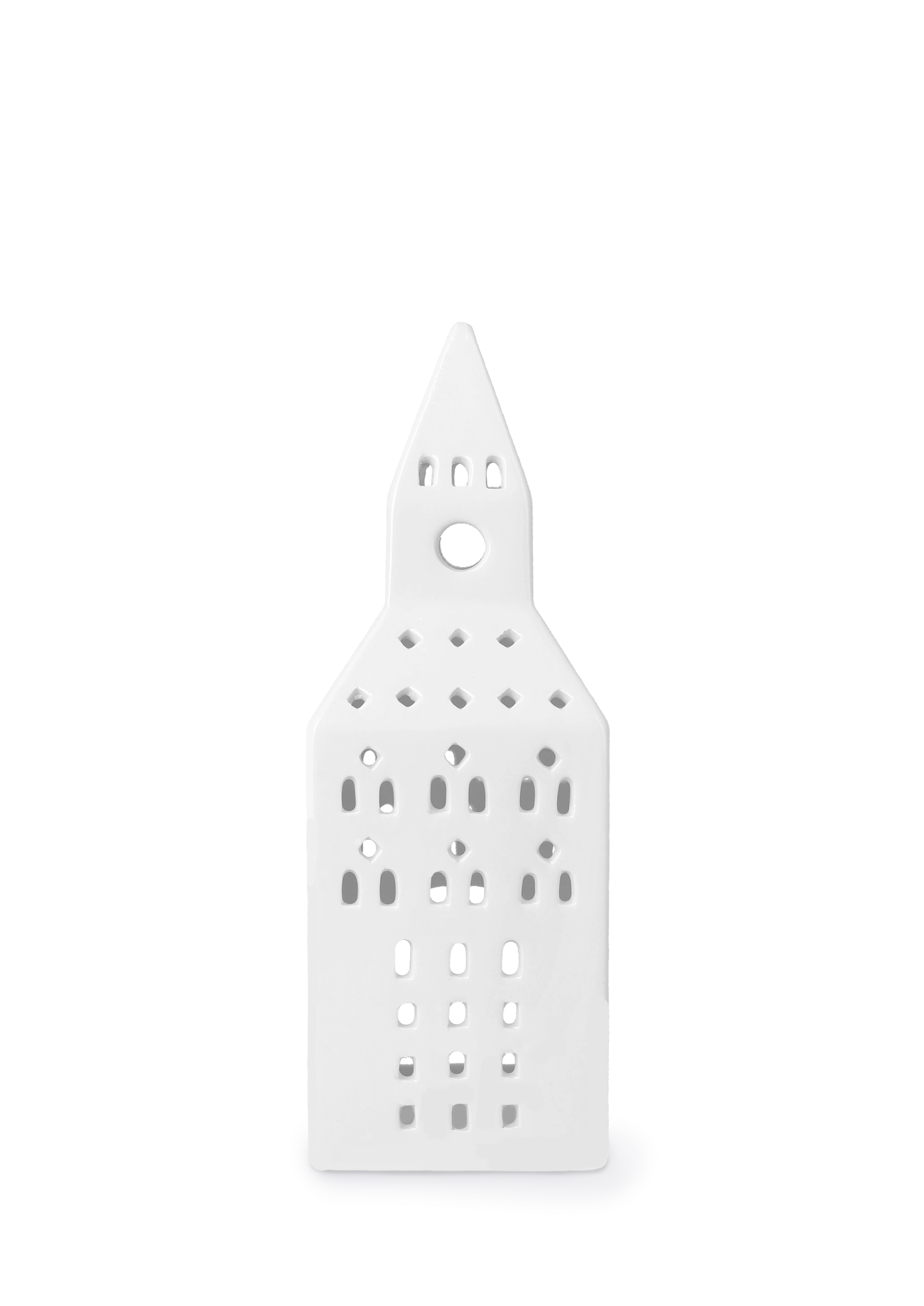 lyshus Church Tower H20 fra Kähler i fargen Hvit, laget av Keramikk