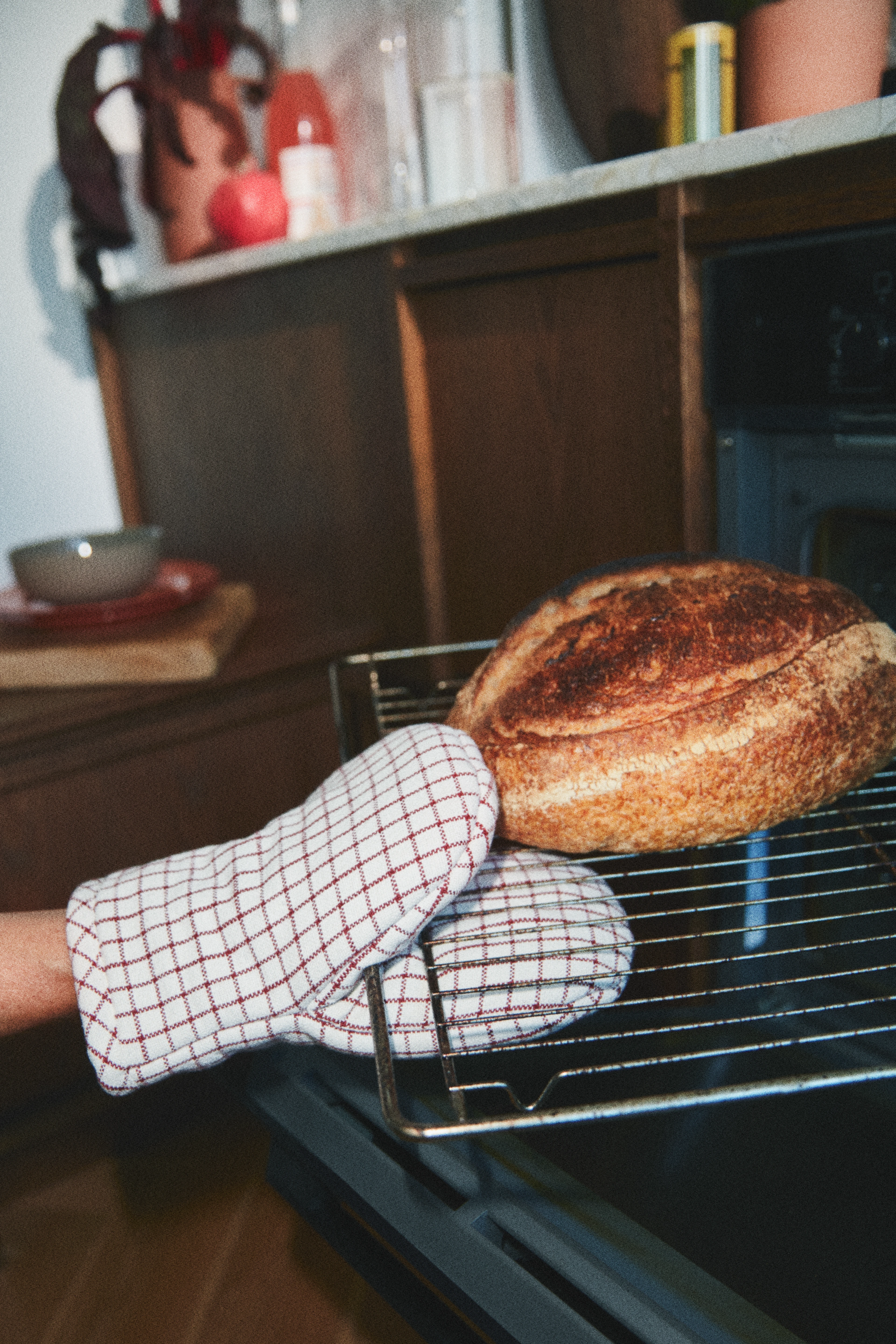 Garn Grillvott one size fra Rosendahl i fargen Terracotta, laget av Bomullsblanding