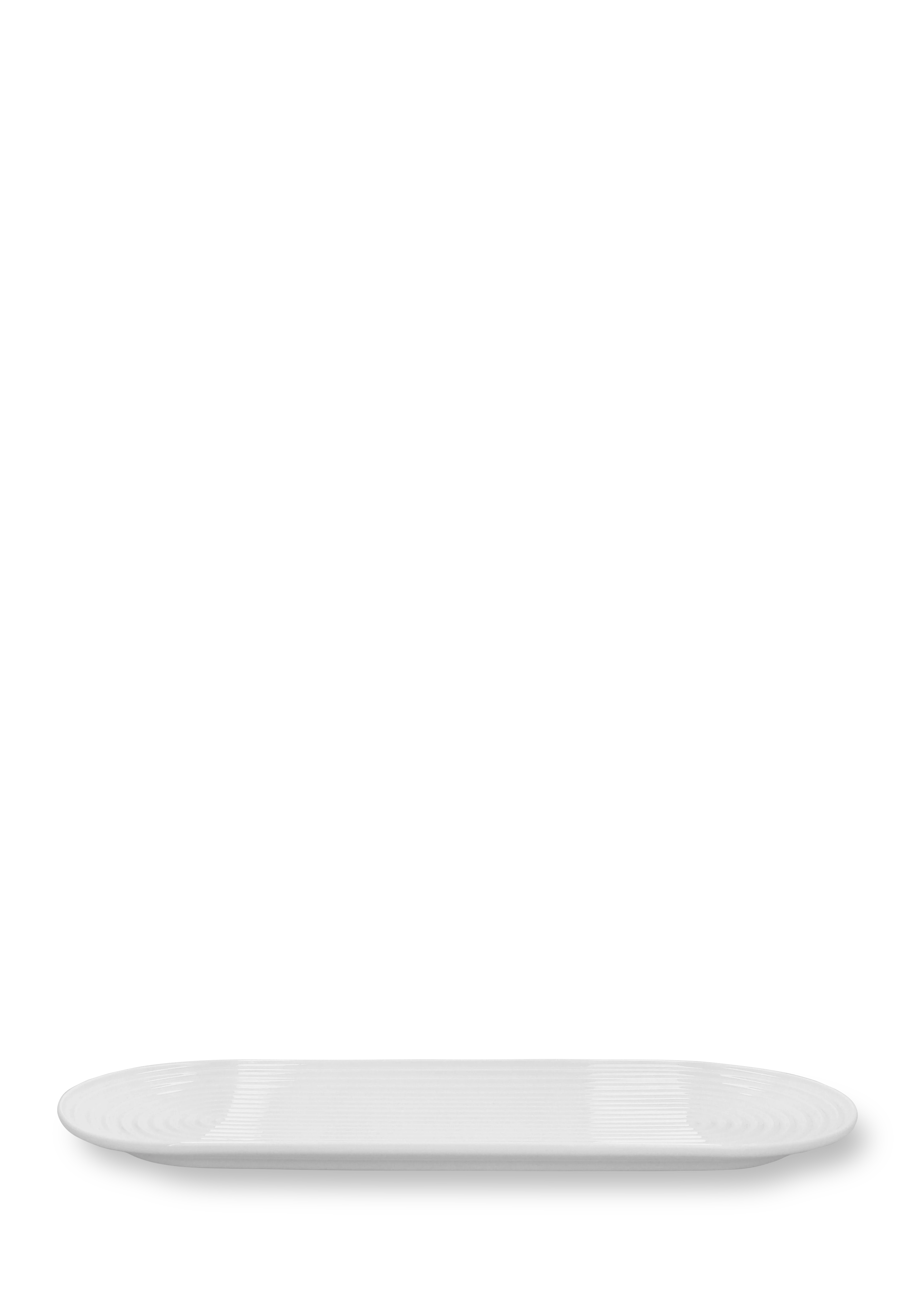 Ovalt serveringsfad 48x20 cm