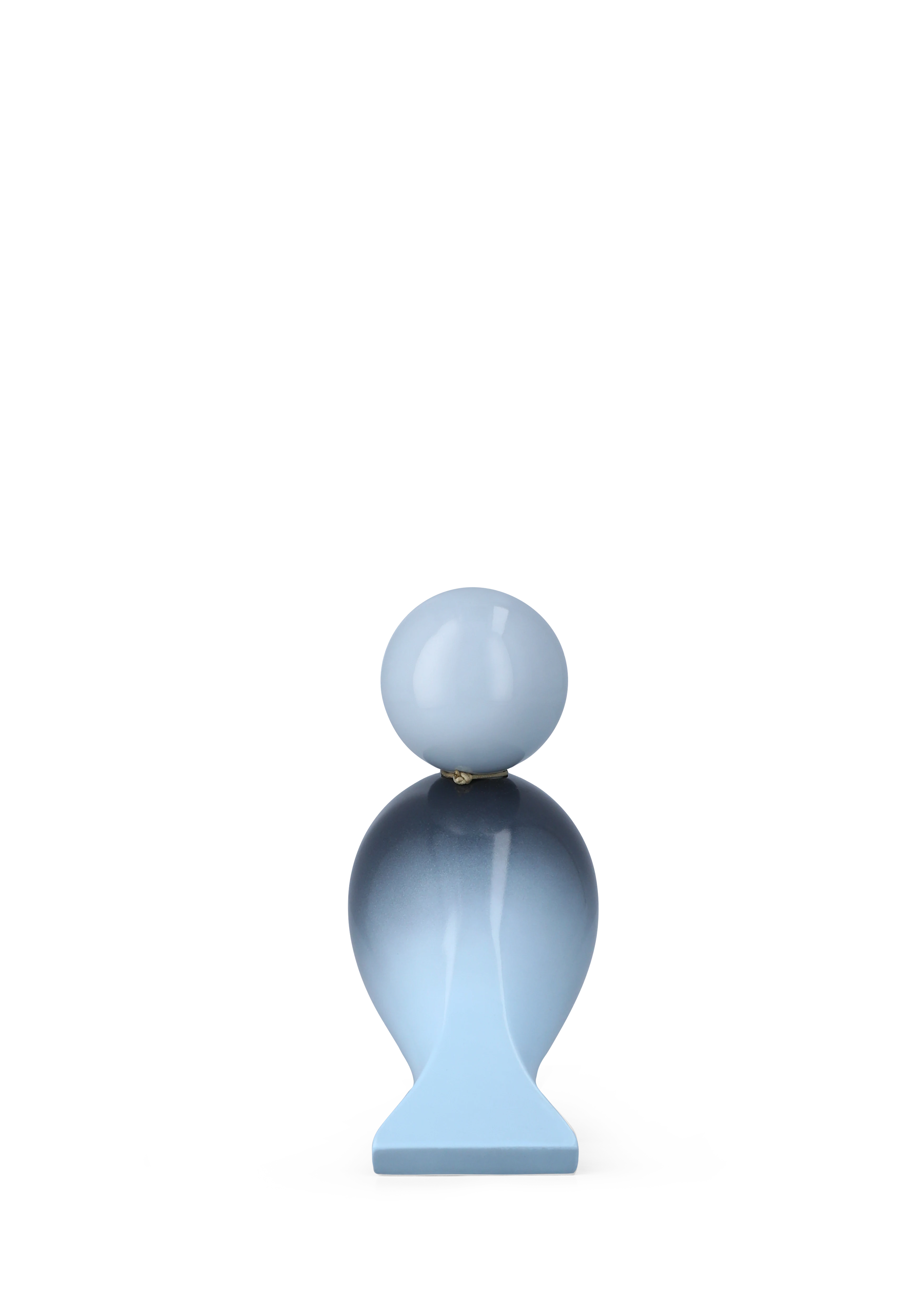 Peace Story Bird H15.5 cm from Kay Bojesen in Blue color, made of Wood