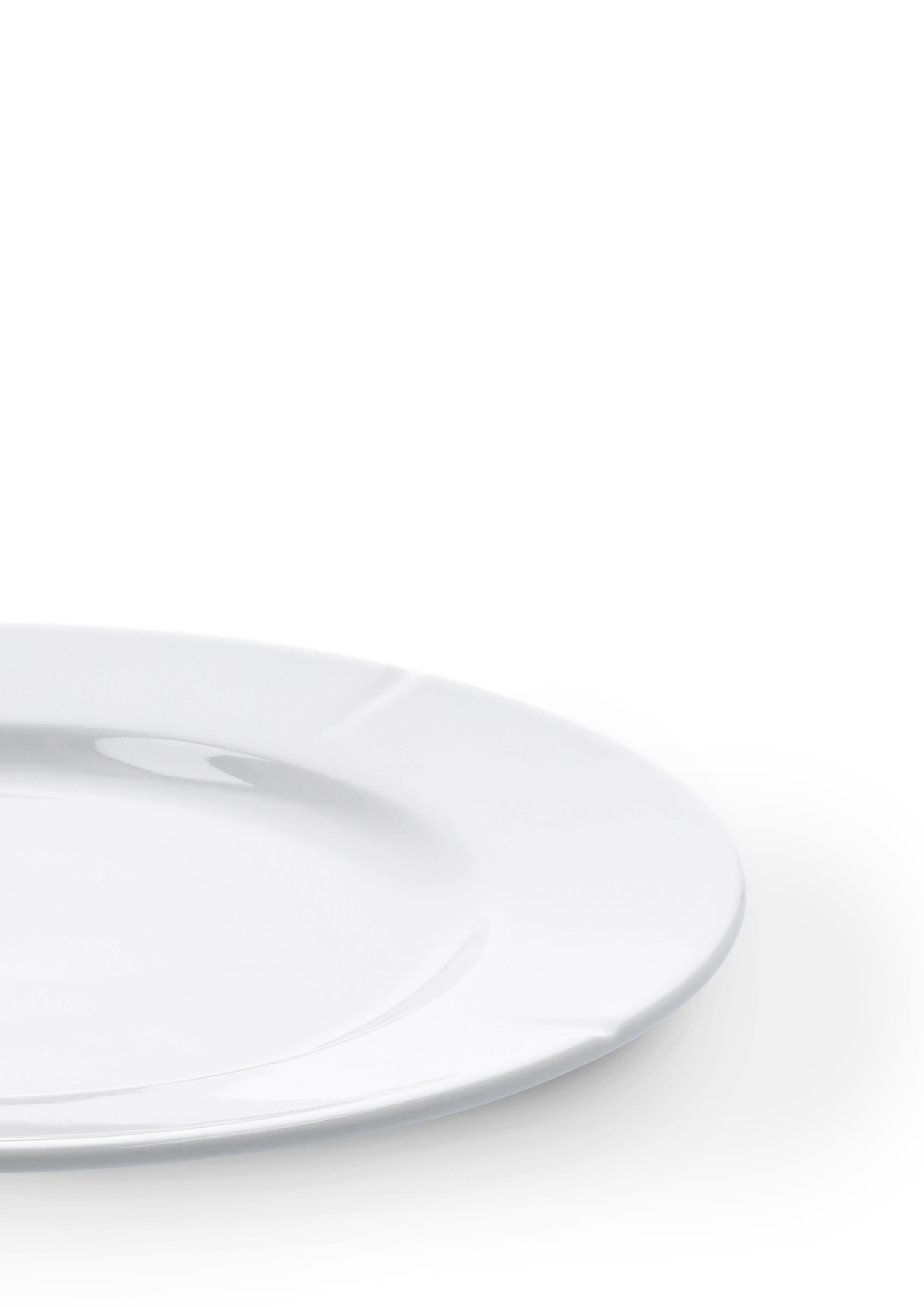Plate Ø27 cm from Rosendahl in White color, made of Ceramics