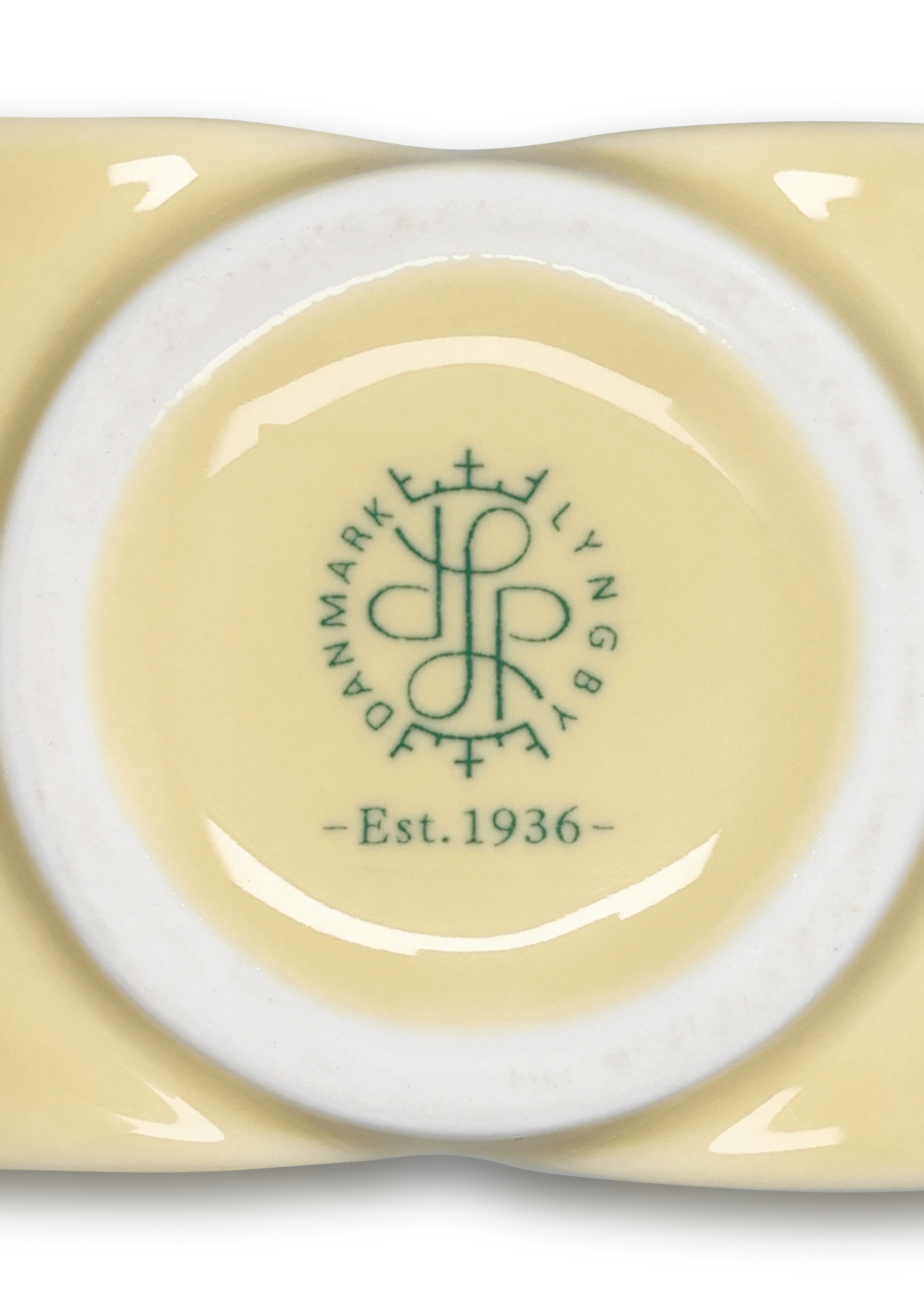 Buttercup Vase H11.5 cm from Lyngby Porcelæn in Sand color, made of Ceramics