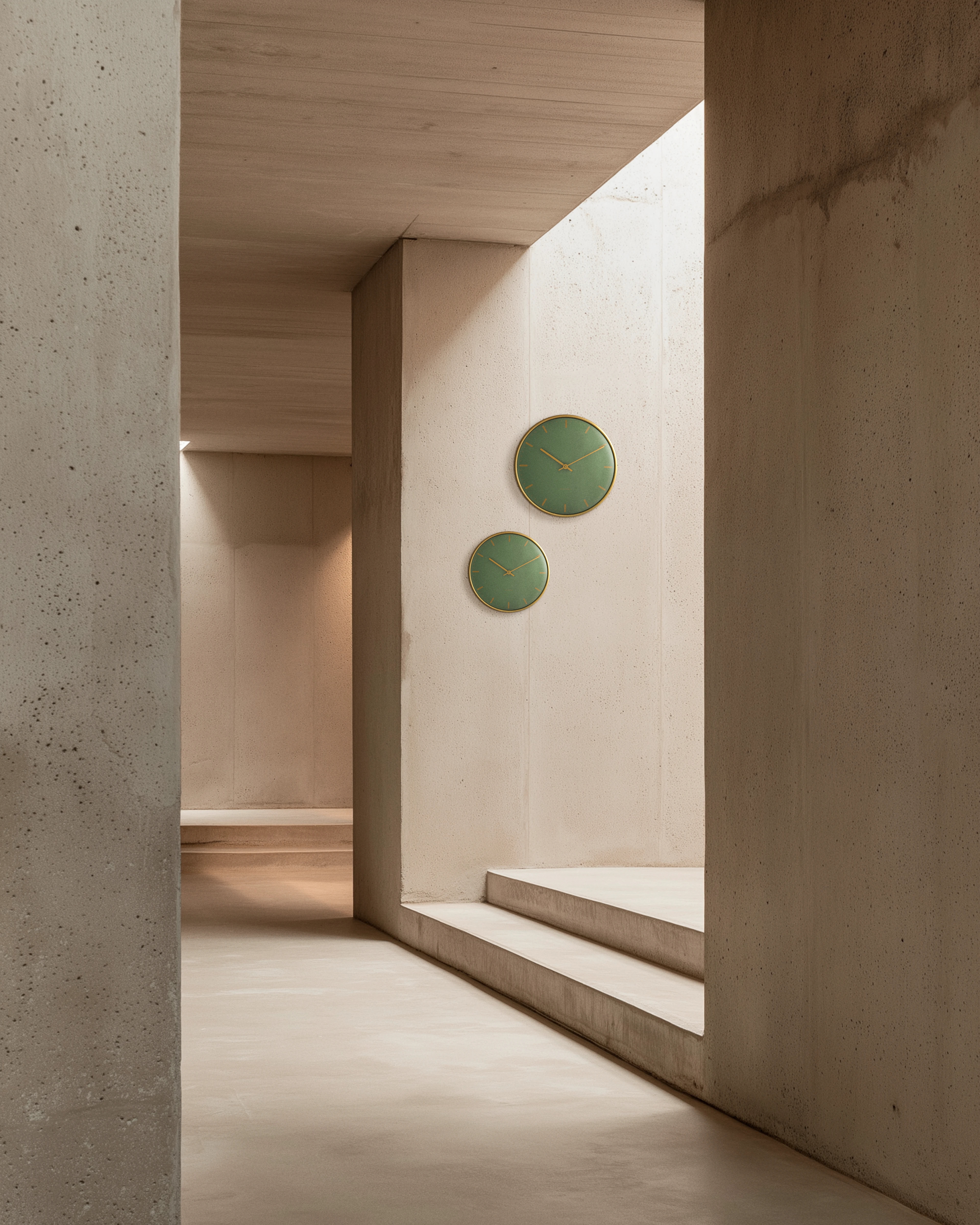 Drei City Hall-Tischuhren von Arne Jacobsen Clocks