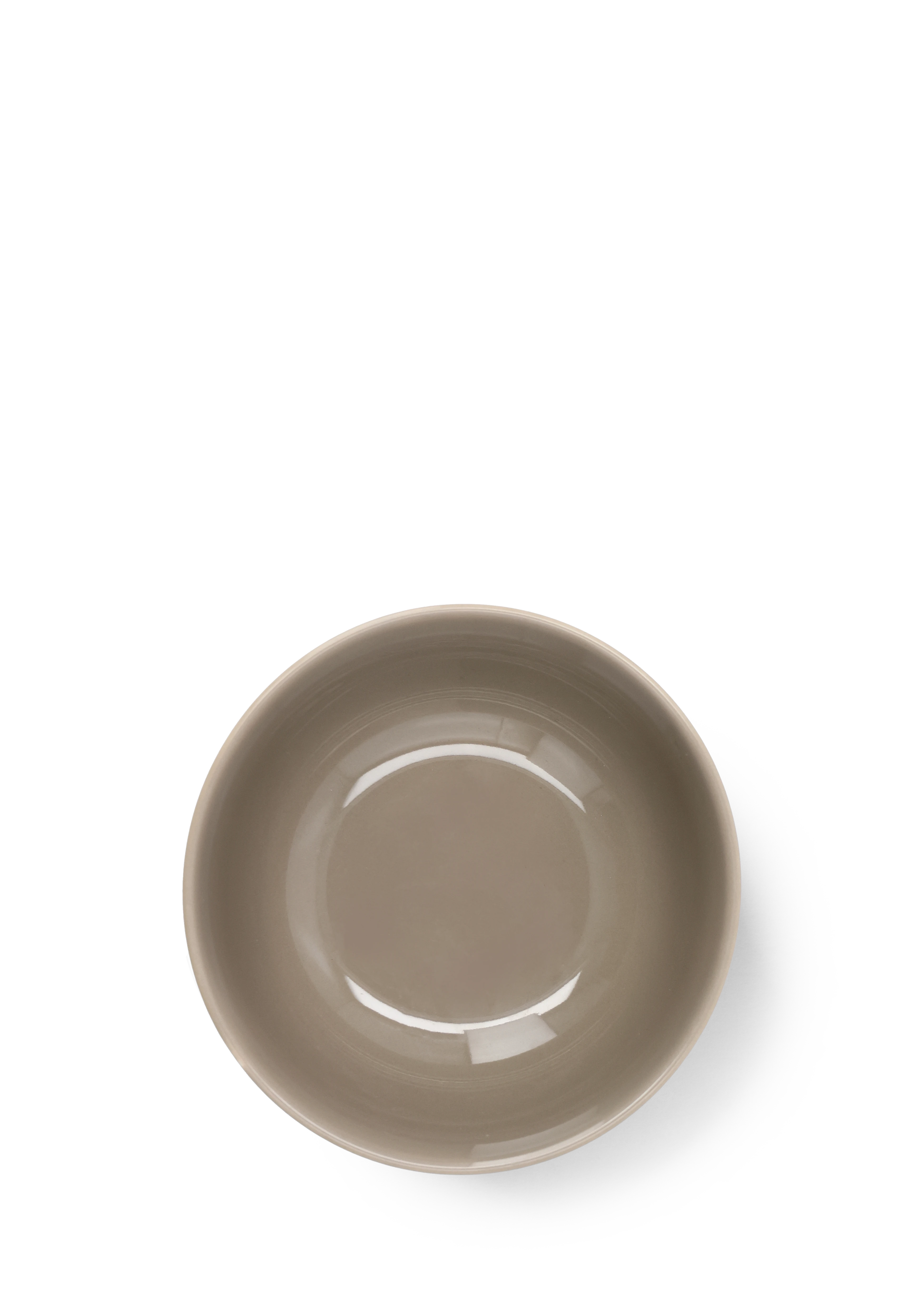 Bowl Ø13 cm from Lyngby Porcelæn in Clay color, made of Ceramics