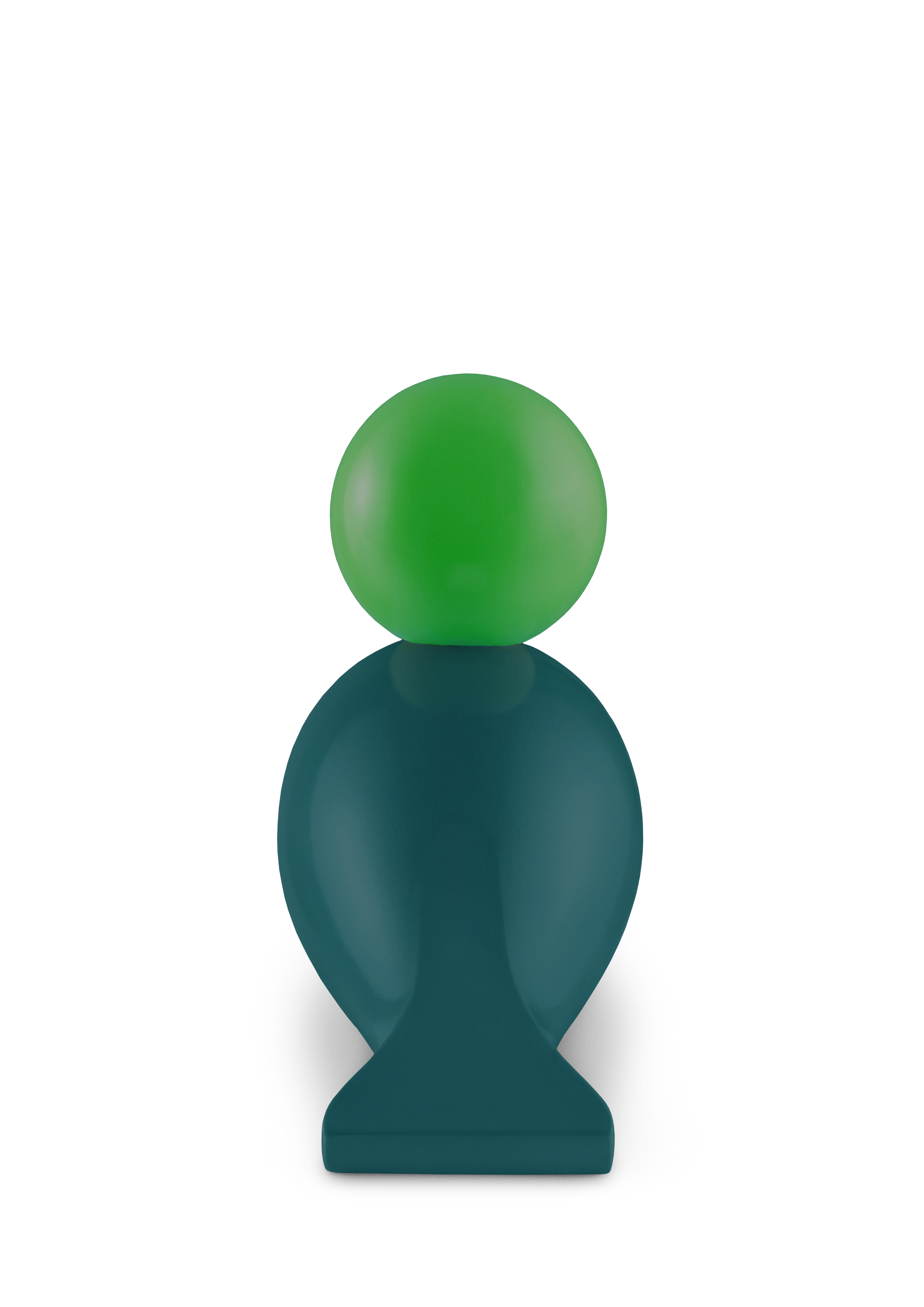 Birk Year Bird 2026 H12.5 cm from Kay Bojesen in Dark green color, made of Wood