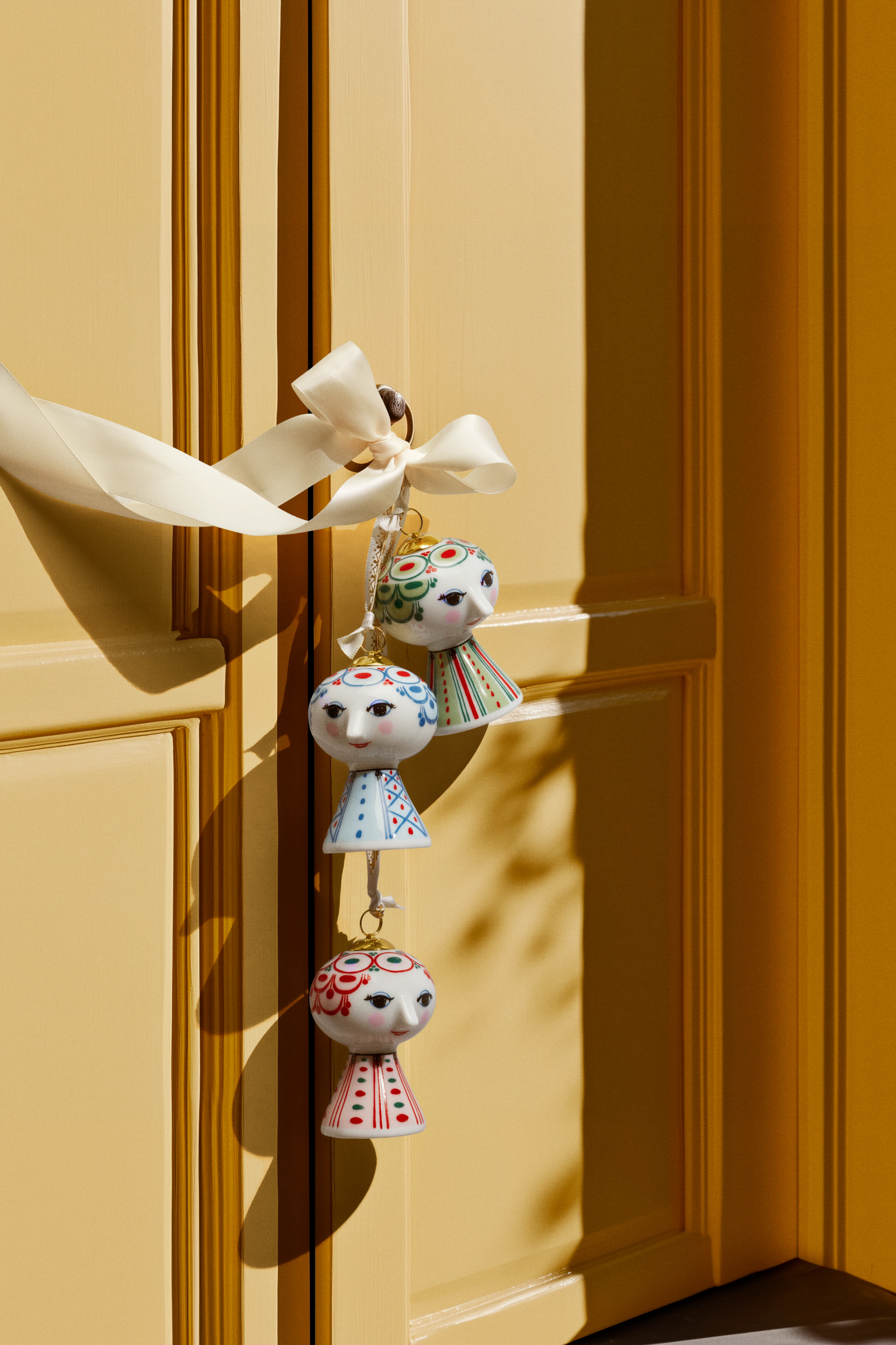 Julhänge 2025 H7.5 från Bjørn Wiinblad i färgen Grön, tillverkad av Keramik