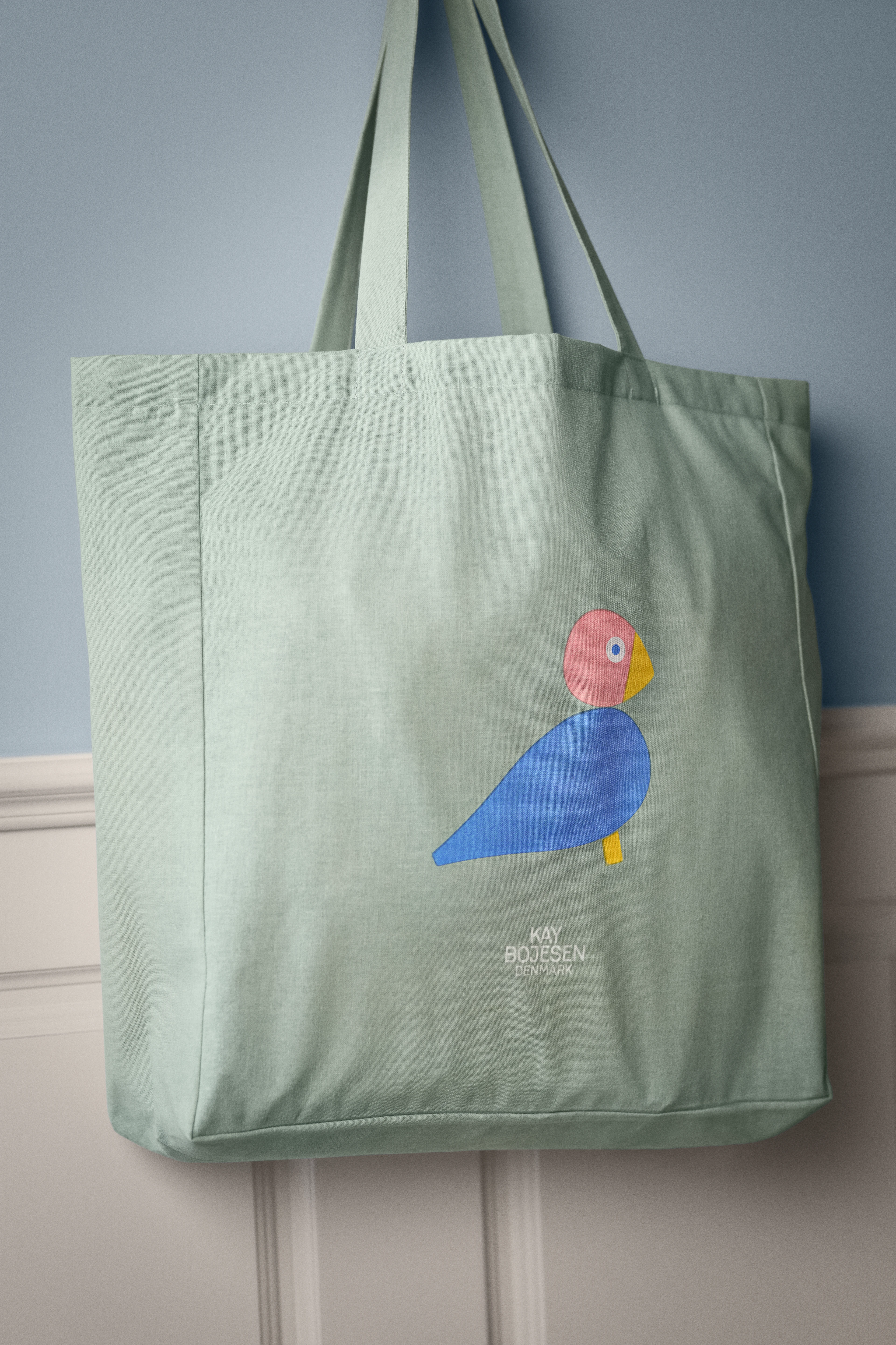 Bird Mulepose 40x45 cm fra Kay Bojesen i farven , lavet af Bomuldsblanding