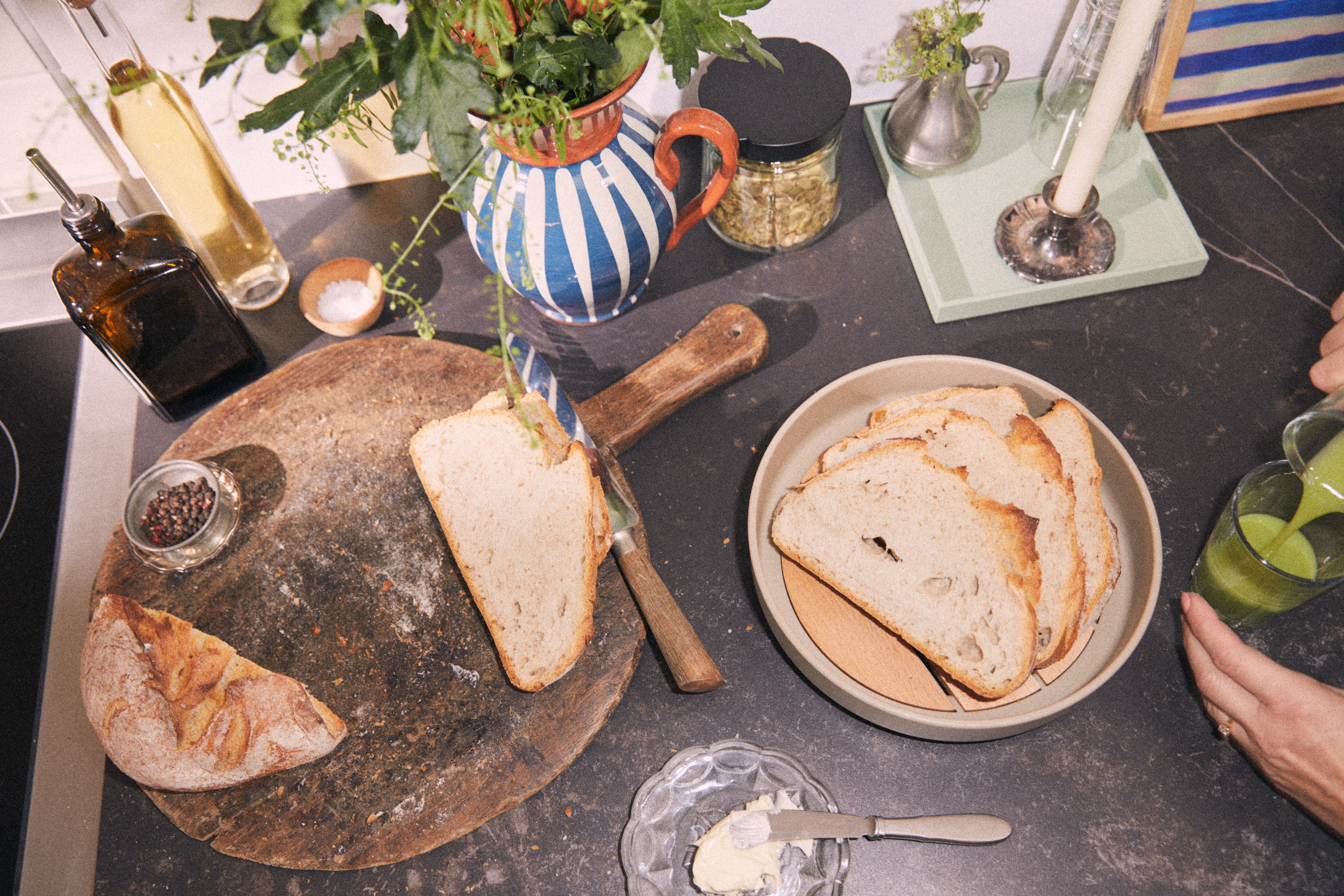 Share breadbasket Ø24.5 cm from Rosendahl in Sand color, made of Plastic