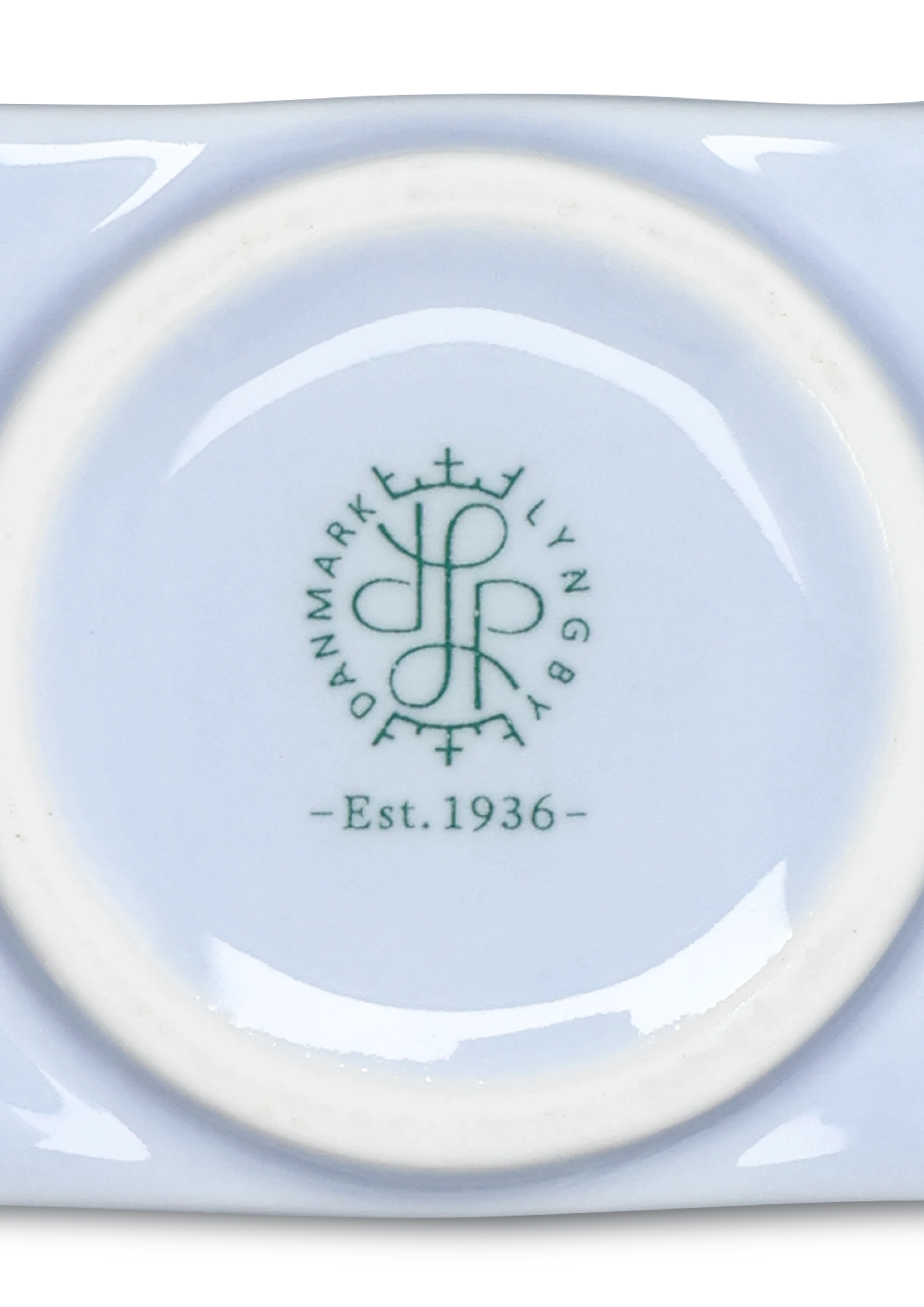 Styvmorsviol Vas H17 cm från Lyngby Porcelæn i färgen Blå, tillverkad av Keramik