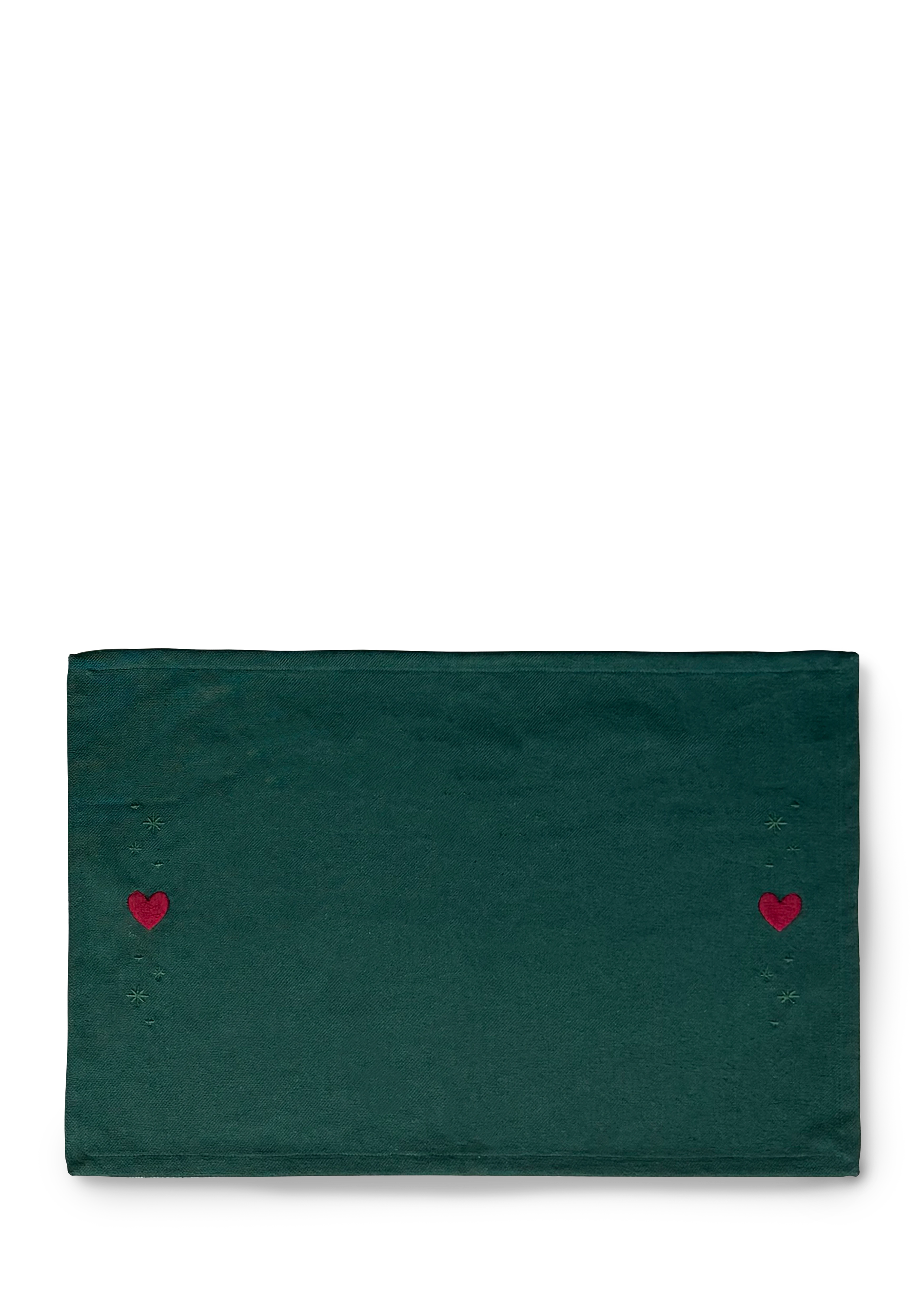 Hjerter Dækkeserviet 49x32 cm