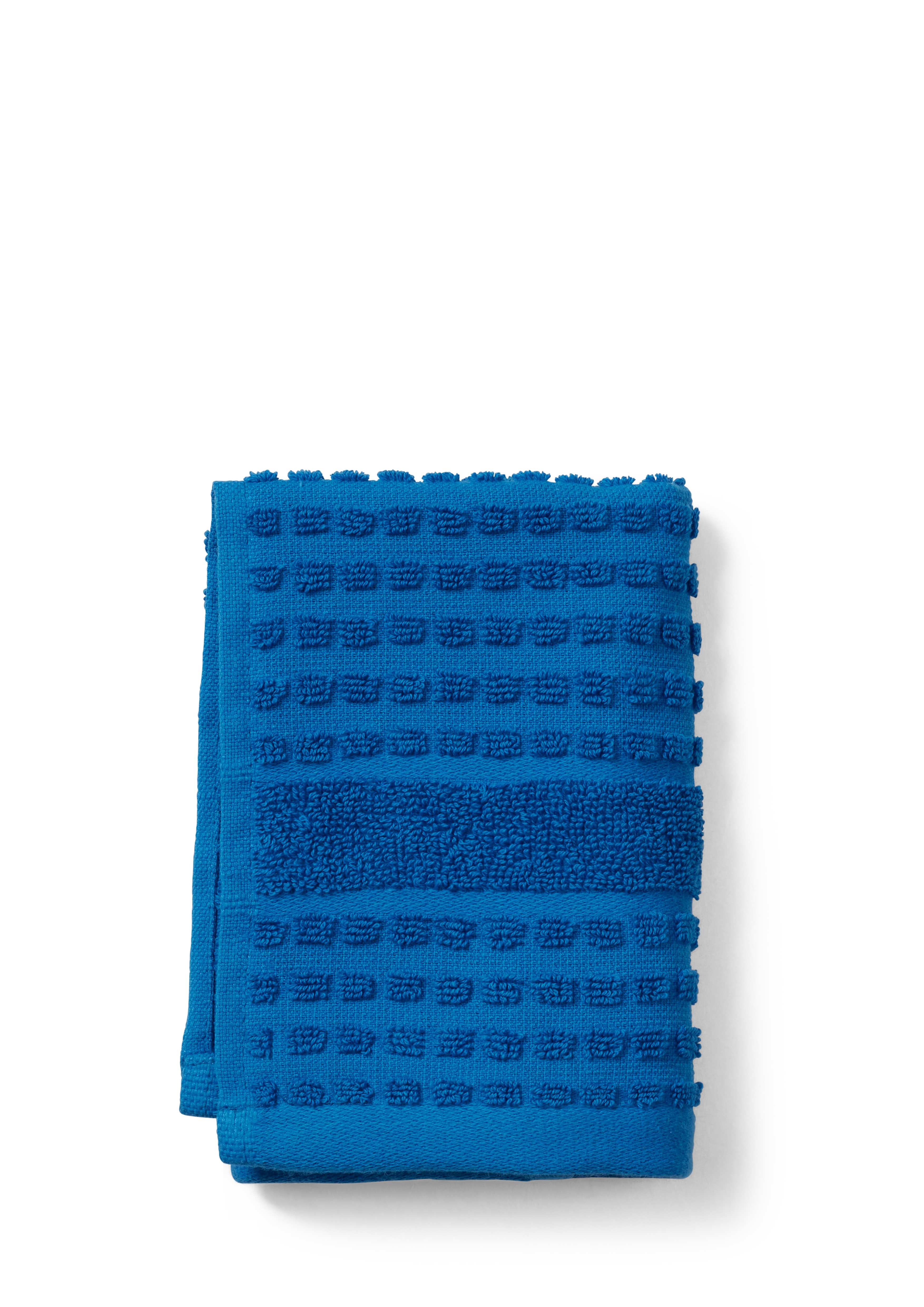 Face cloth 30x30 cm from JUNA in Blue color, made of Cotton