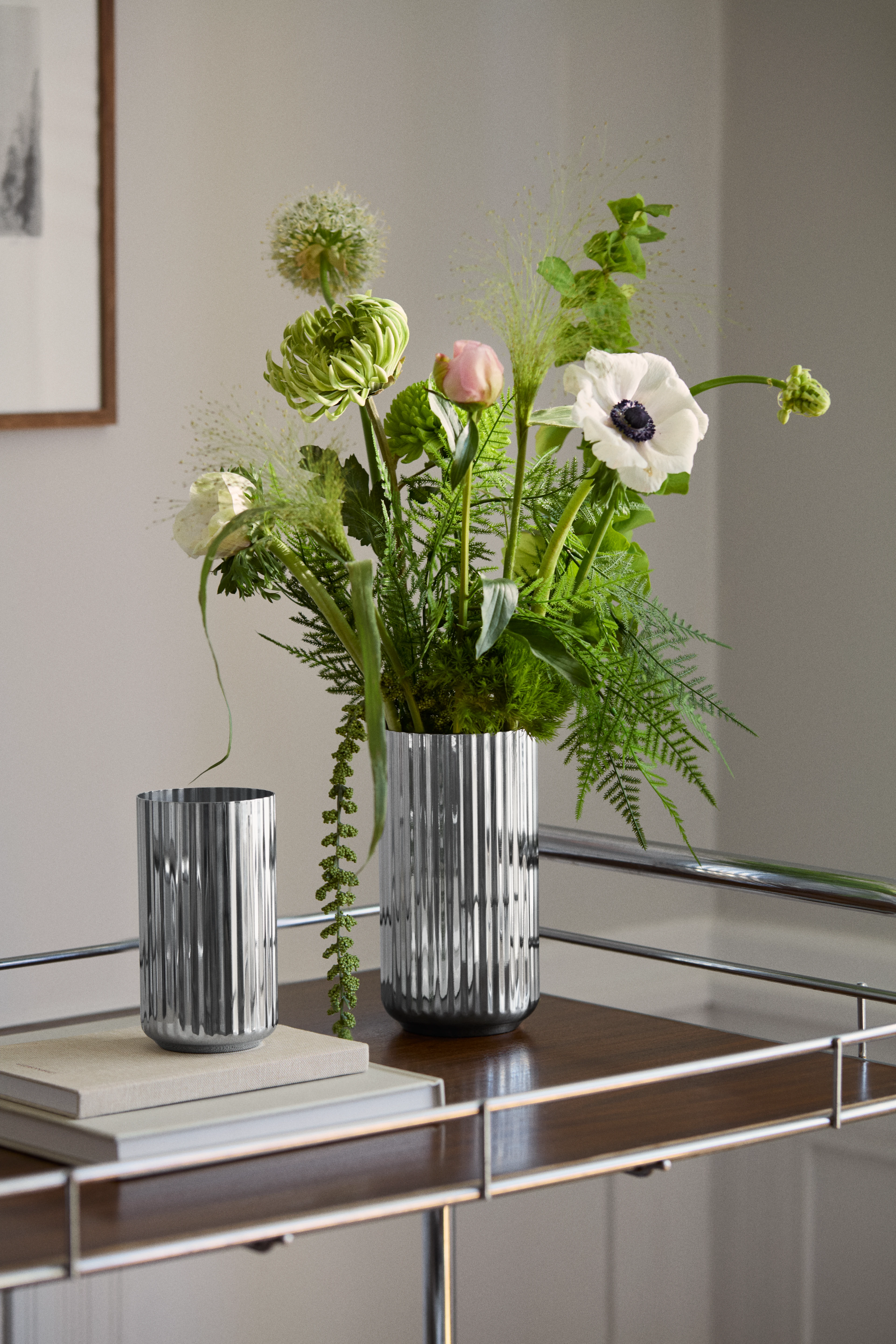 Vases and candlesticks from Lyngby Porcelæn