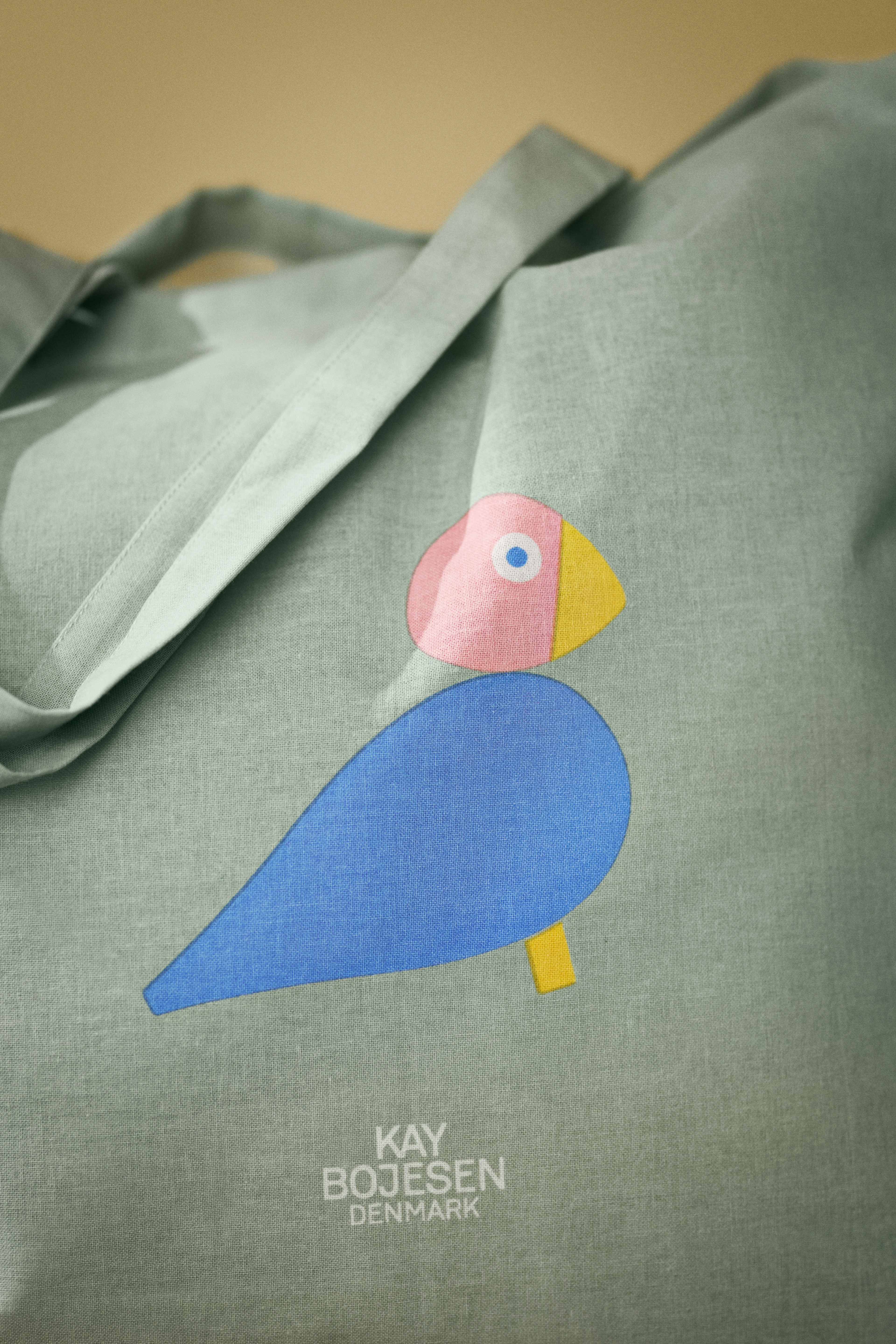 Bird handlenett 40x45 cm fra Kay Bojesen i fargen , laget av Bomullsblanding