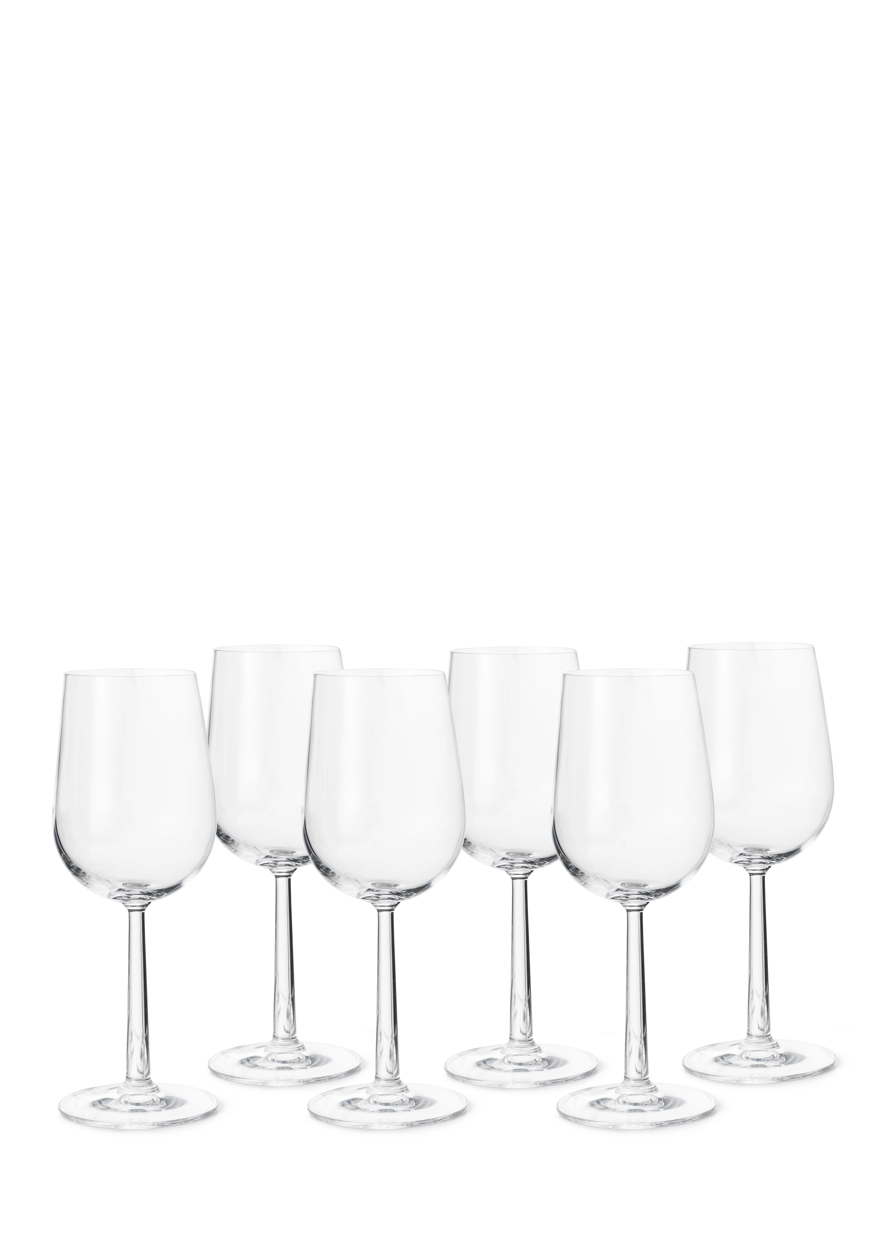 Rødvinsglas 45 cl 6 stk. fra Rosendahl i farven Klar, lavet af Glas
