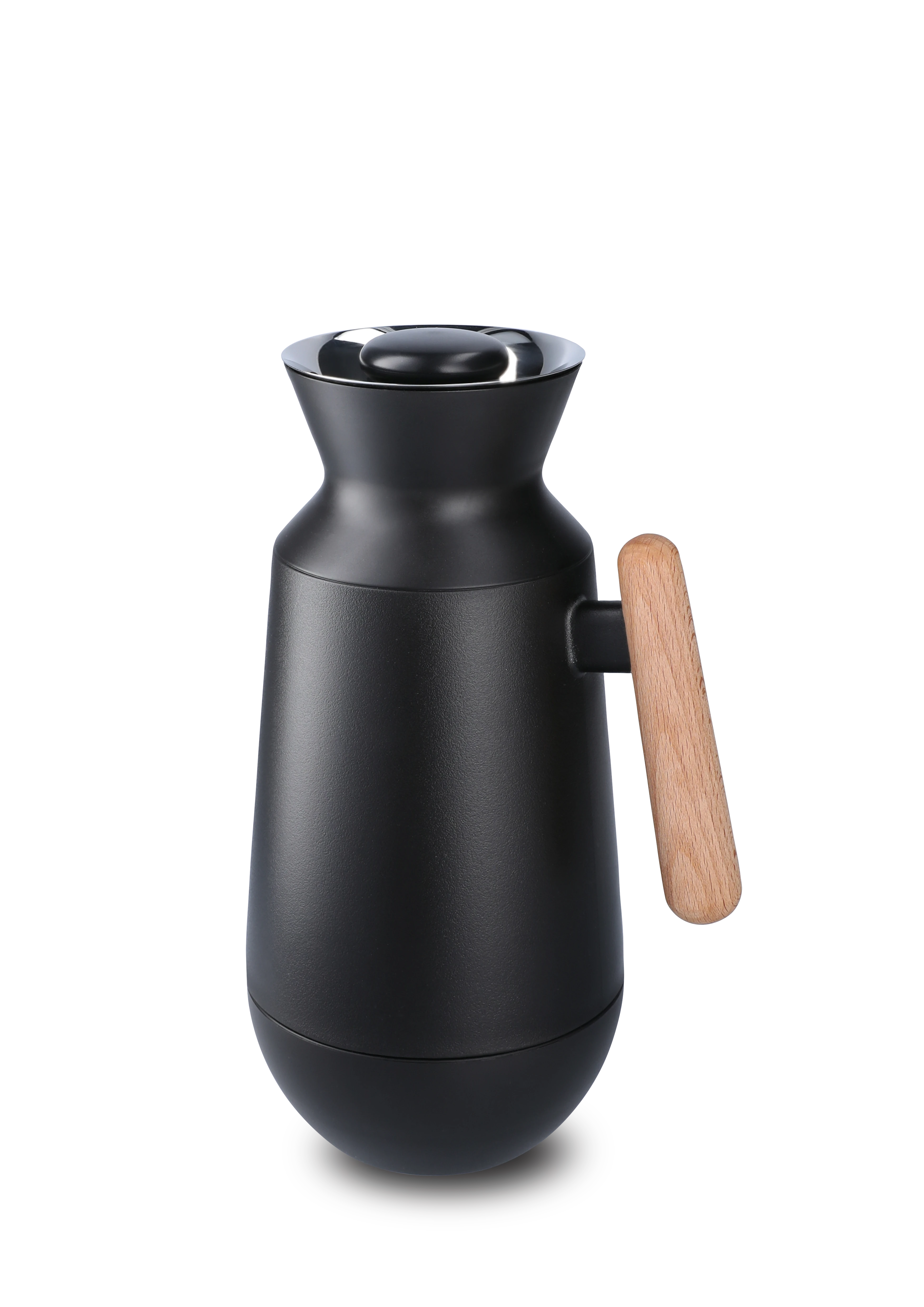 DayBreak thermos jug tall 1,0 l from Rosendahl in Black color, made of Plastic