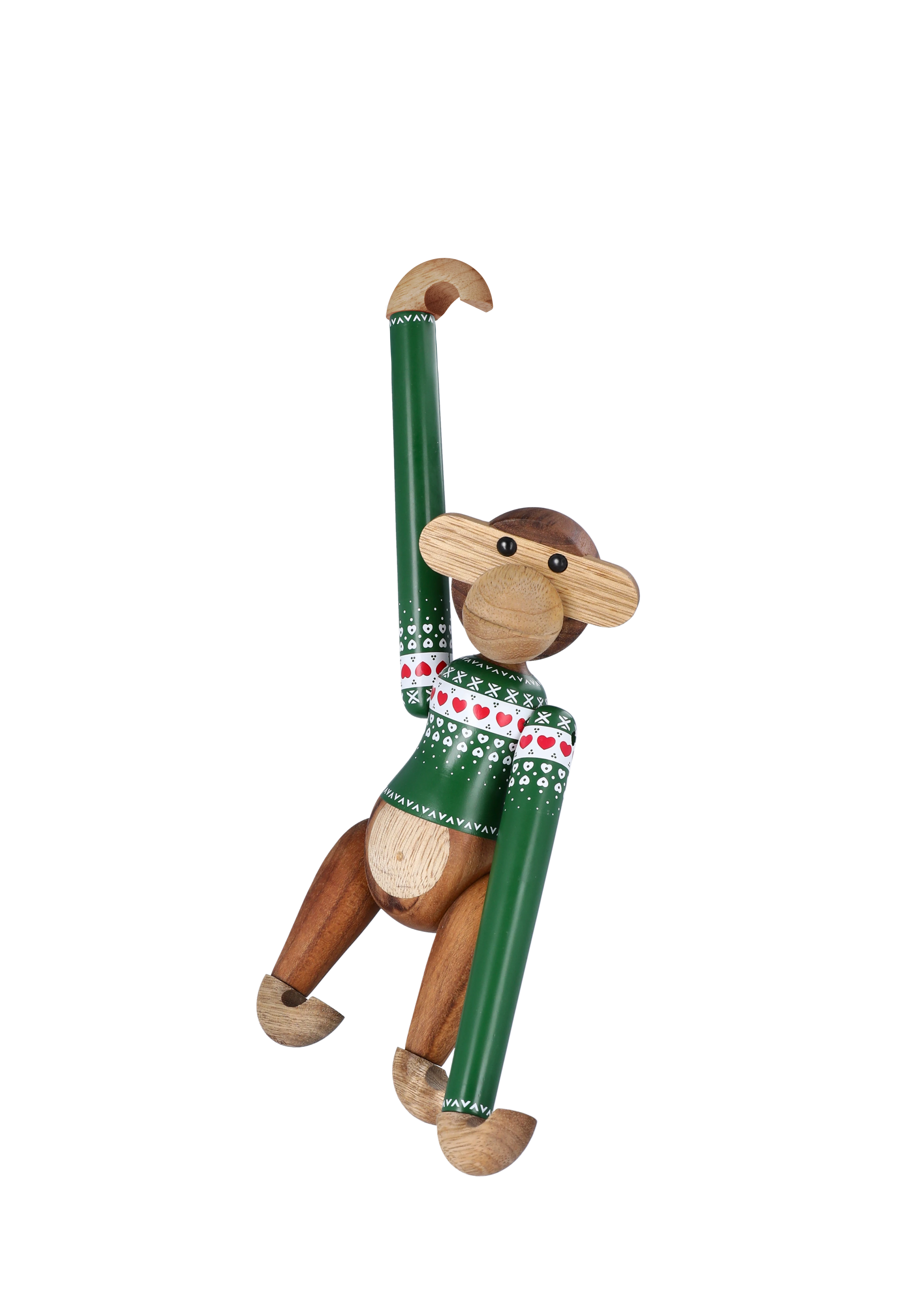 Christmas Jumper Ape 2025 liten fra Kay Bojesen i fargen Grønn, laget av Tre