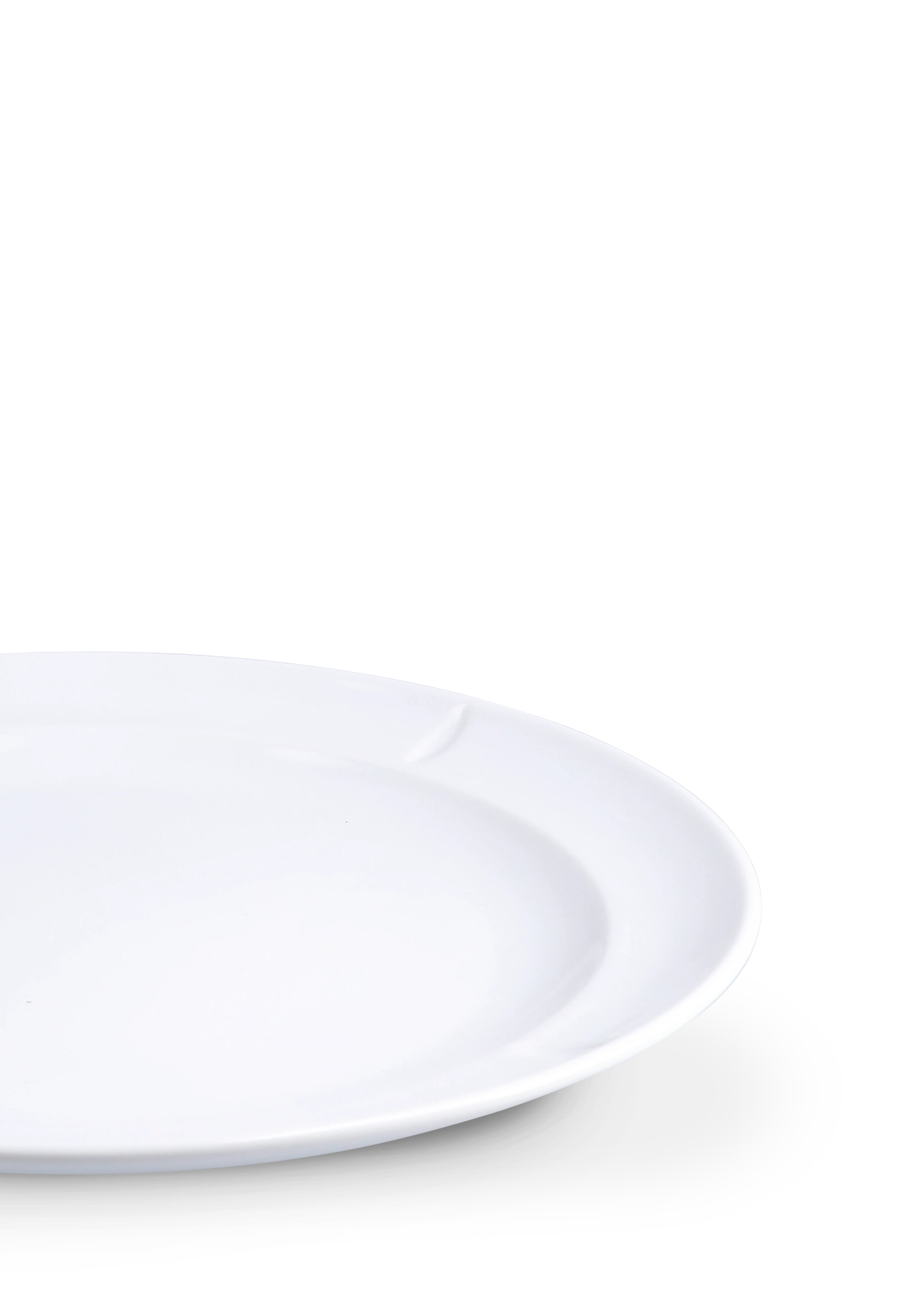 Teller Ø19.5 cm 4 Stck. von Rosendahl in der Farbe Weiss, hergestellt aus Keramik