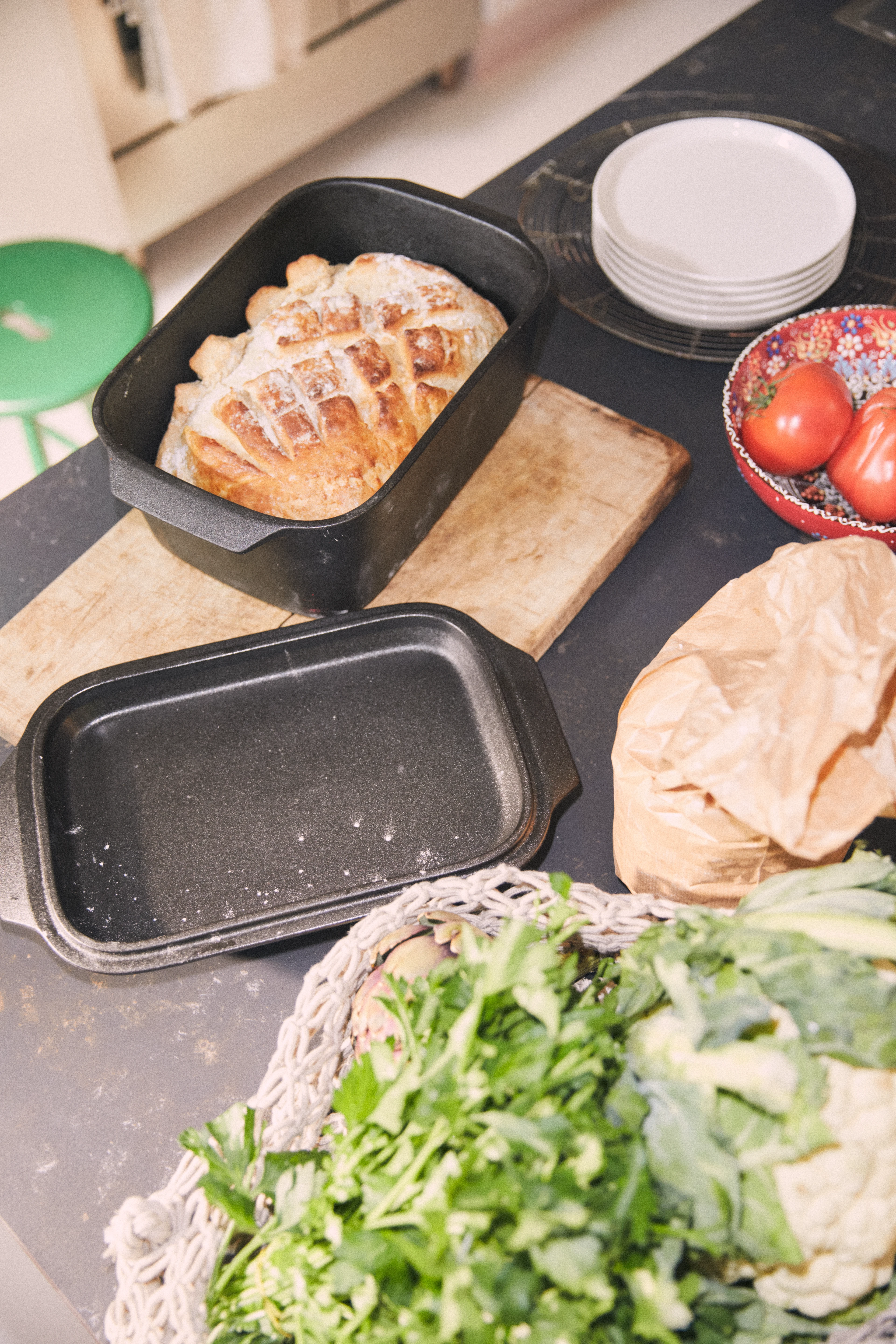 Bake´n Roast Dutch oven 5,0 l from Rosendahl in Grey color, made of Ceramics