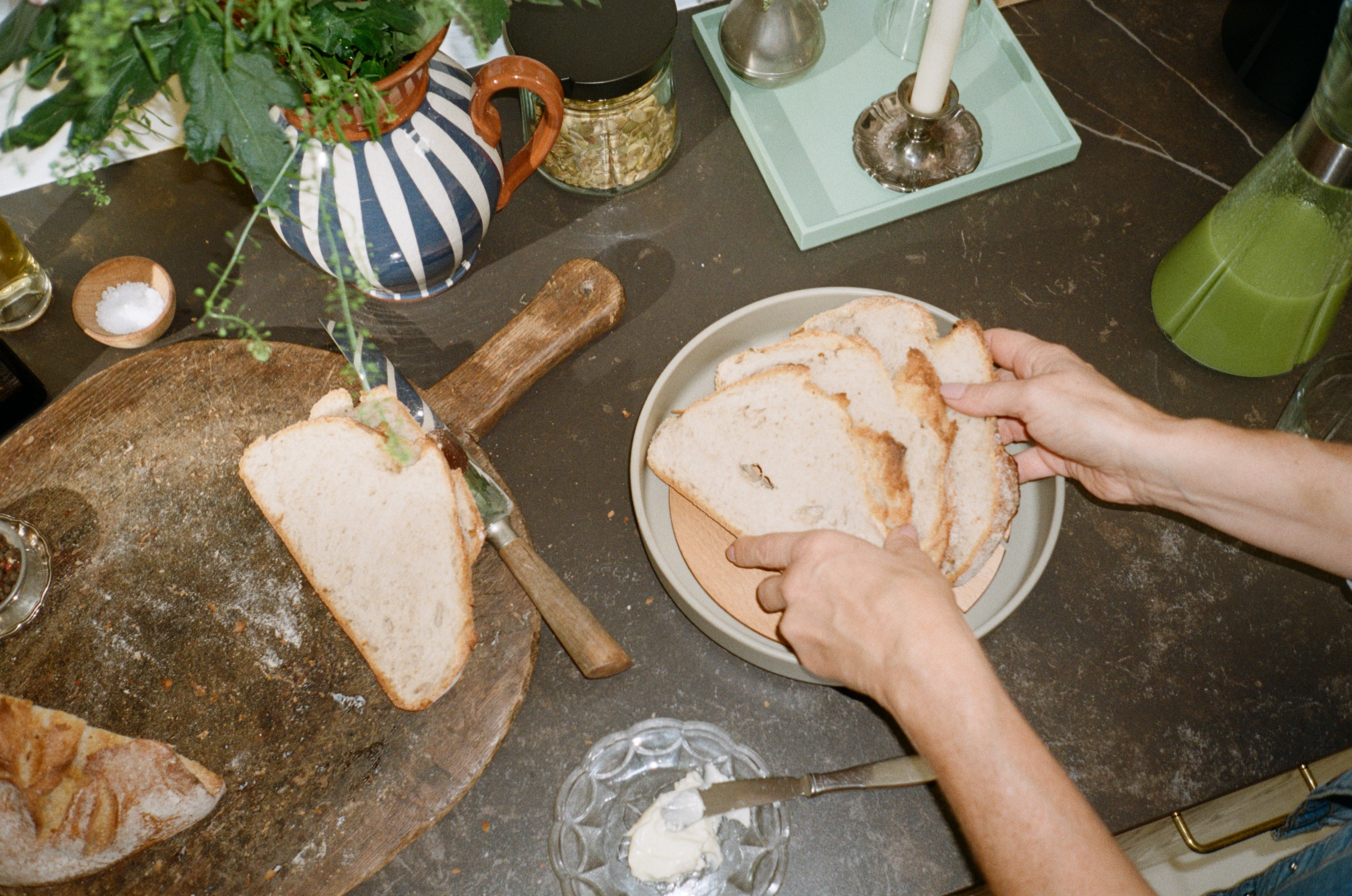 Share breadbasket Ø24.5 cm from Rosendahl in Sand color, made of Plastic