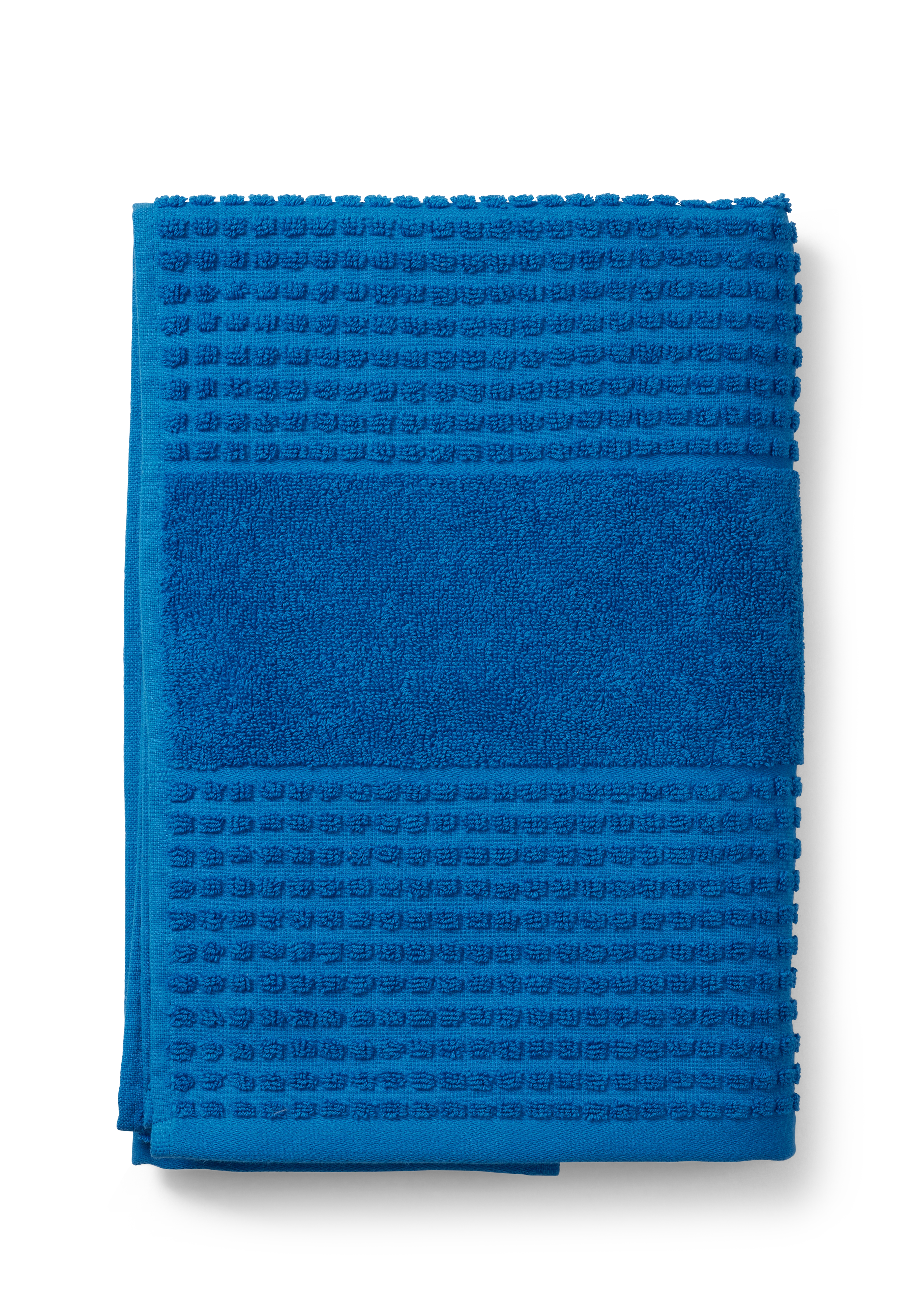 Towel 70x140 cm from JUNA in Blue color, made of Cotton