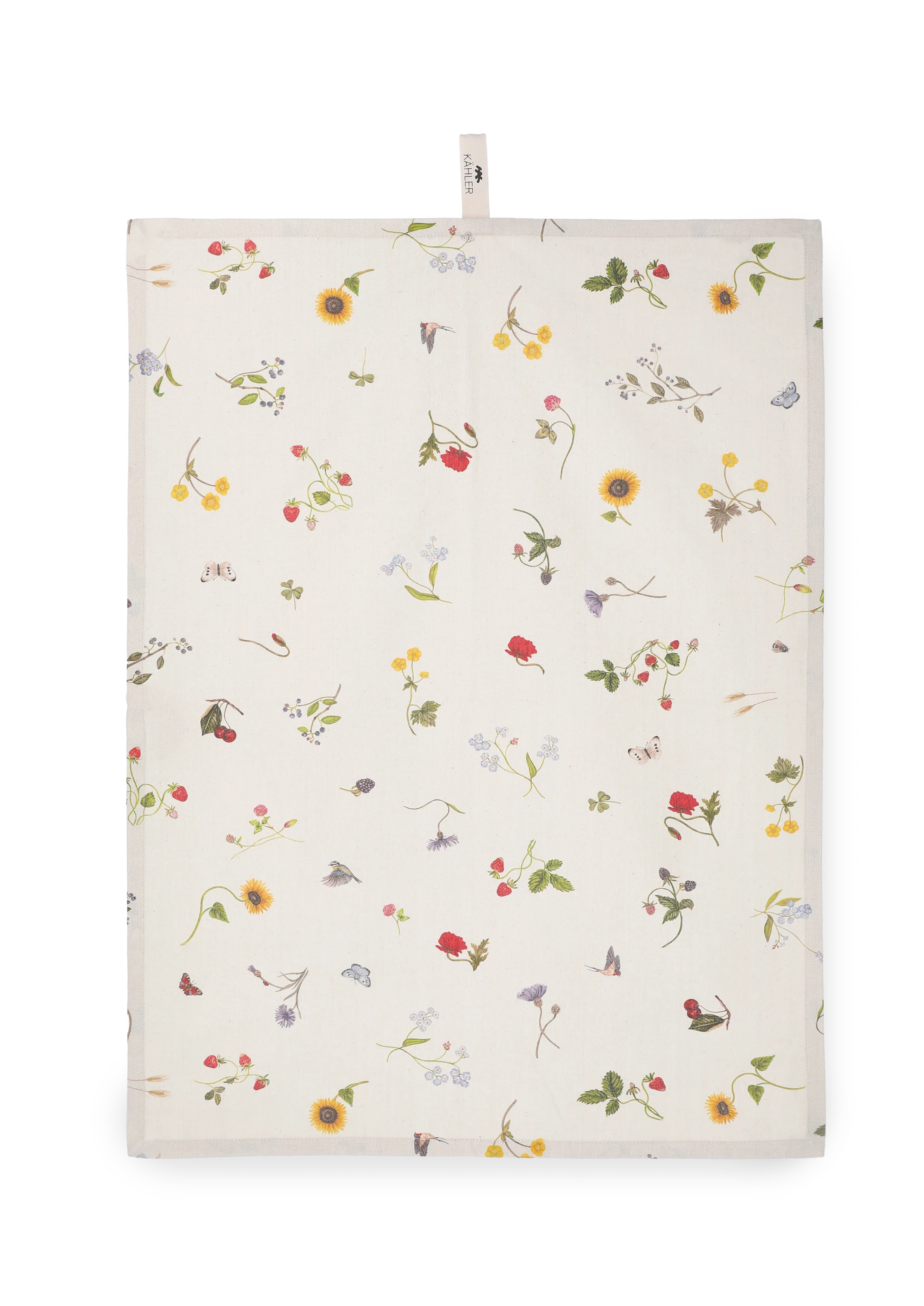 Kökshandduk 50x70 cm från Kähler i färgen Symphony, tillverkad av Bomullsblandning