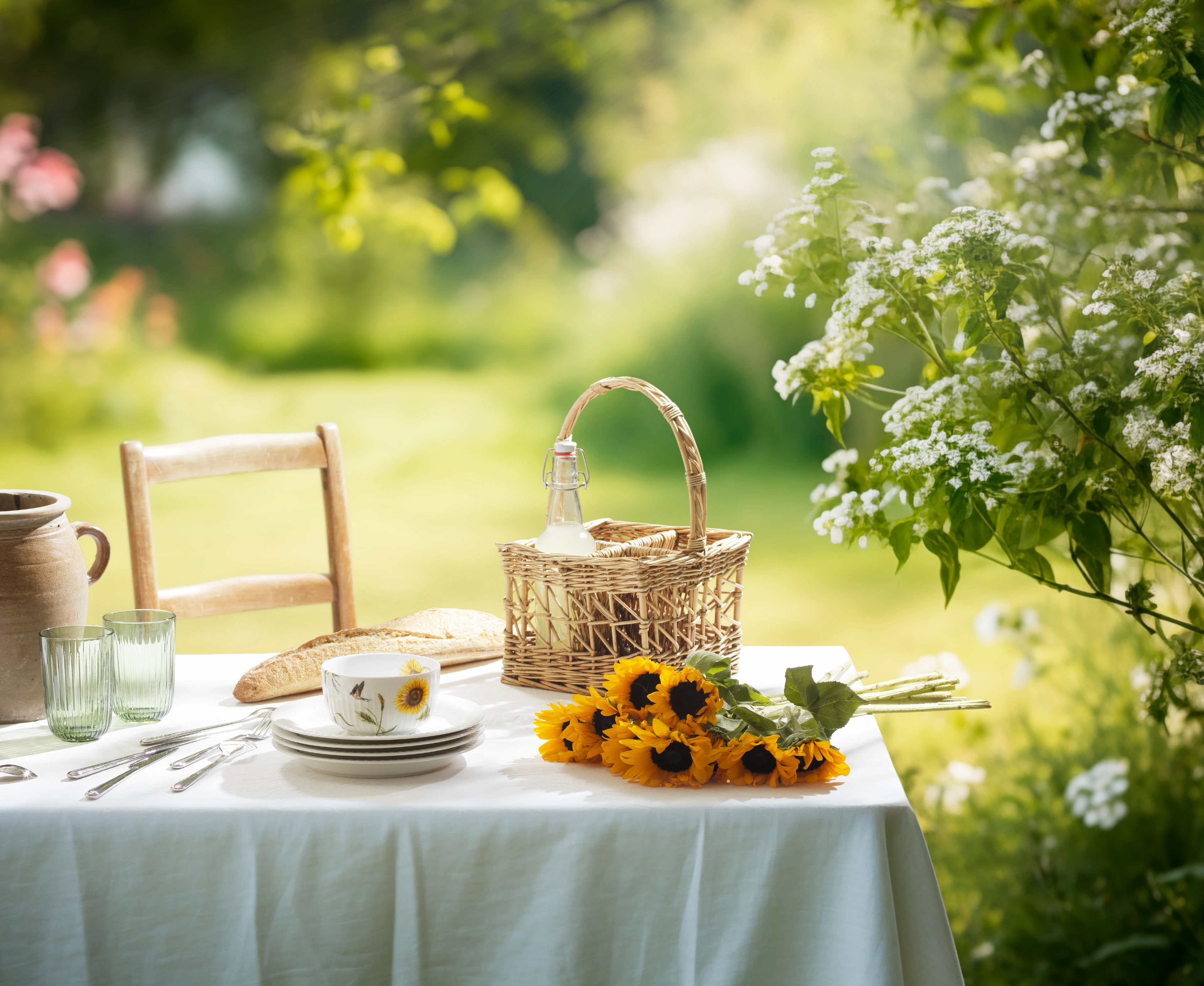 Mugg 33 cl från Kähler i färgen Sunflower, tillverkad av Keramik