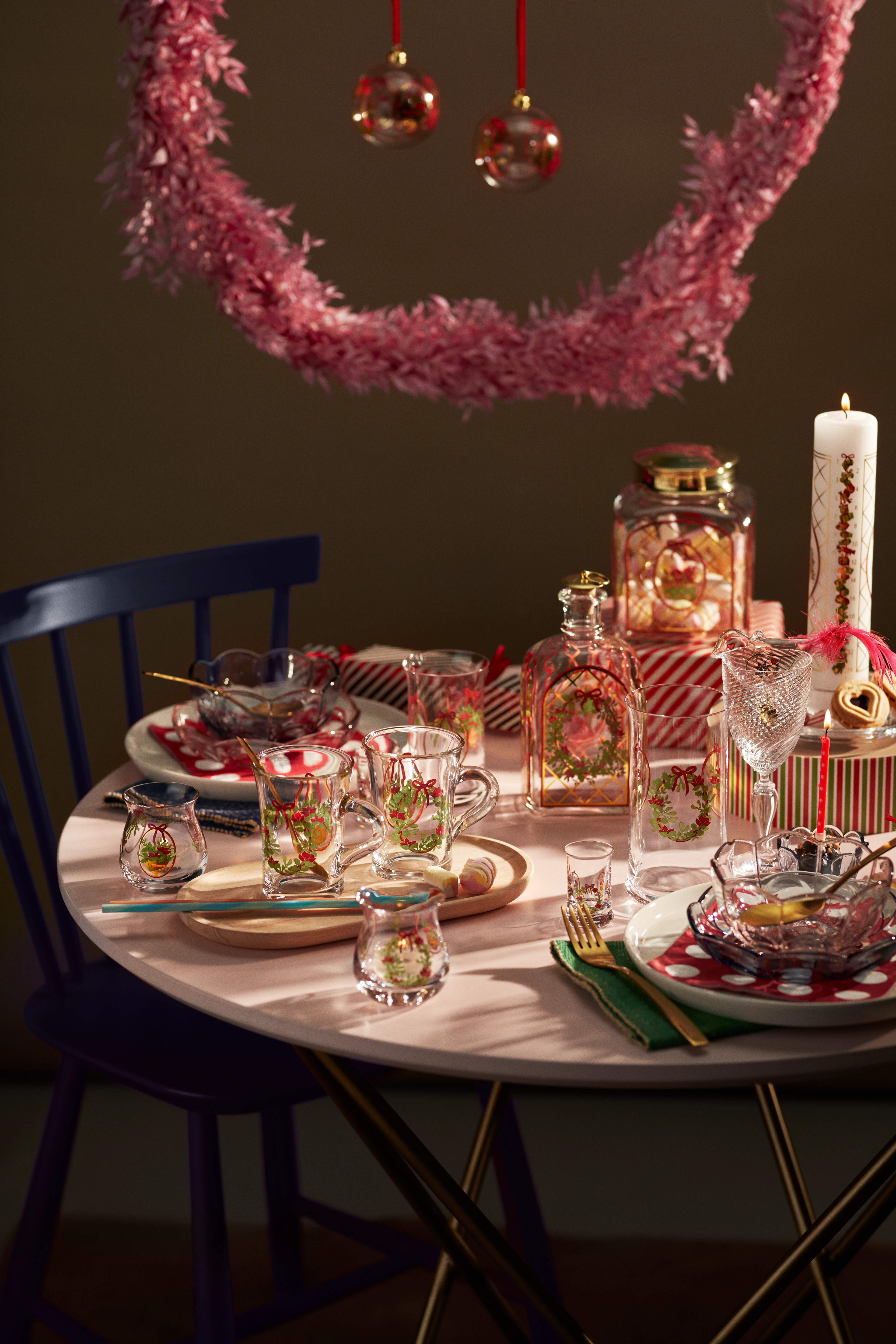 Weihnachtsschnapsglas 2025 3 cl 2 Stck. von Holmegaard in der Farbe Multi, hergestellt aus Glas