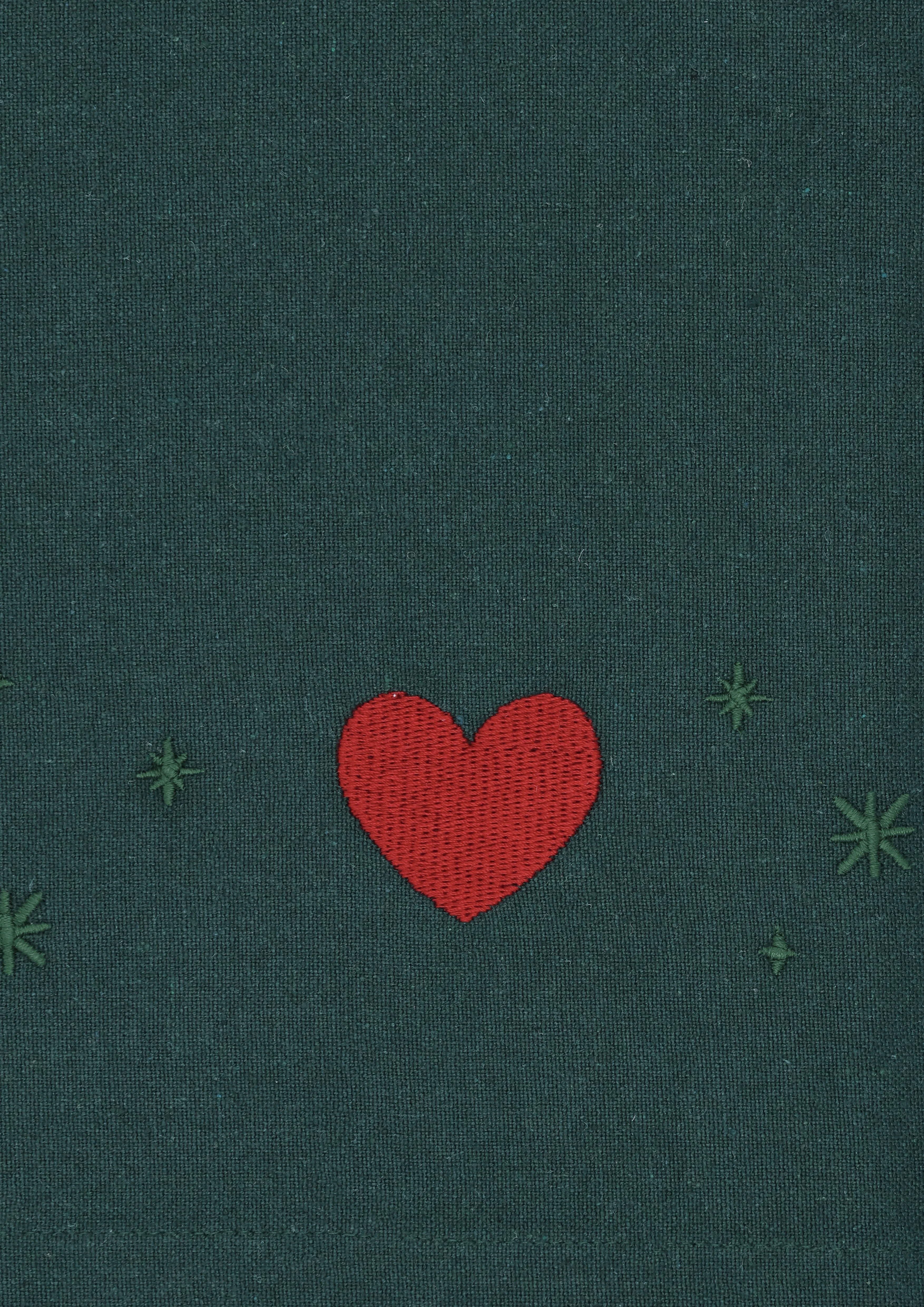 Tablecloth 150x320 cm from JUNA in Green color, made of Cotton blend