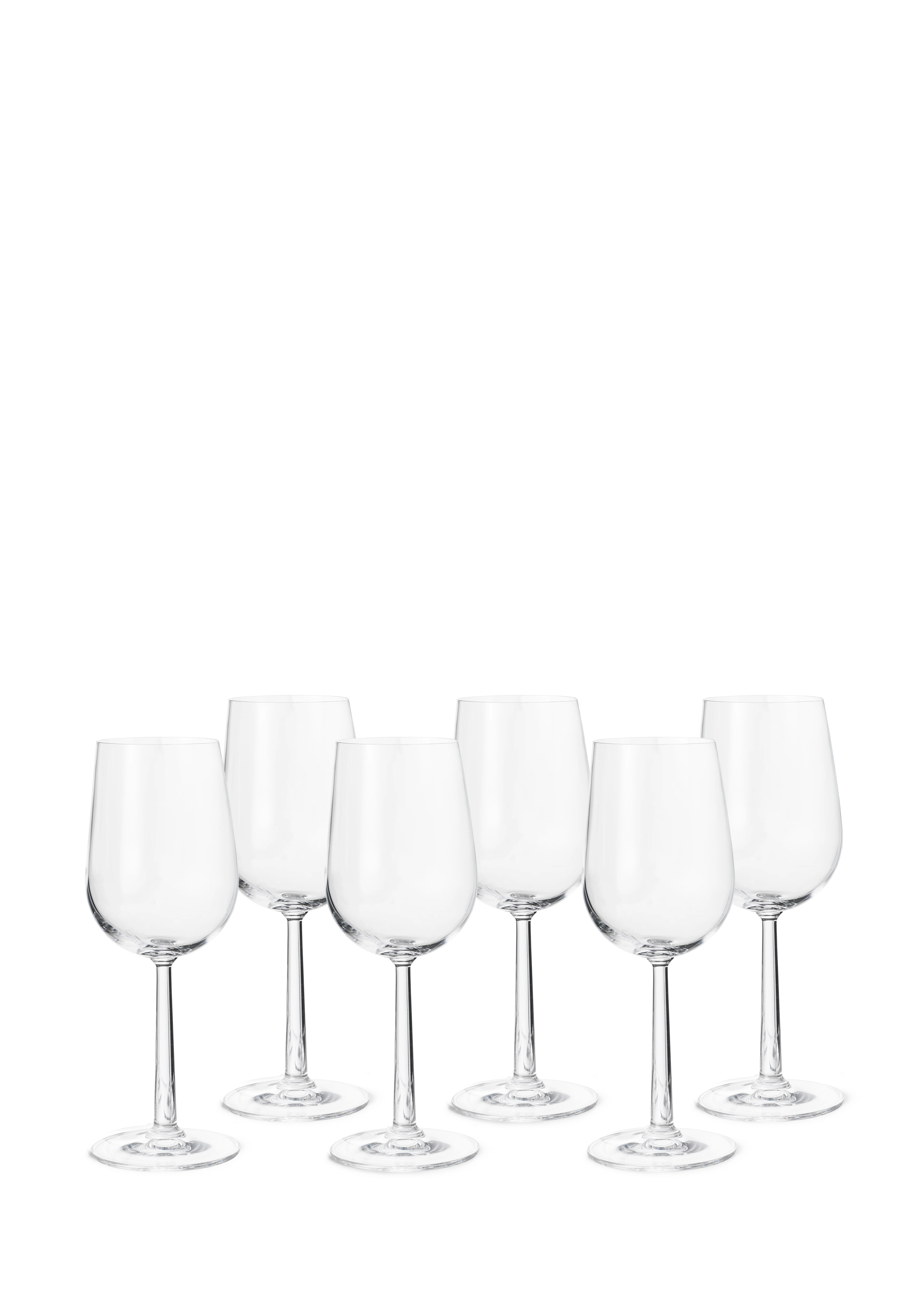 Hvidvinsglas 32 cl 6 stk. fra Rosendahl i farven Klar, lavet af Glas