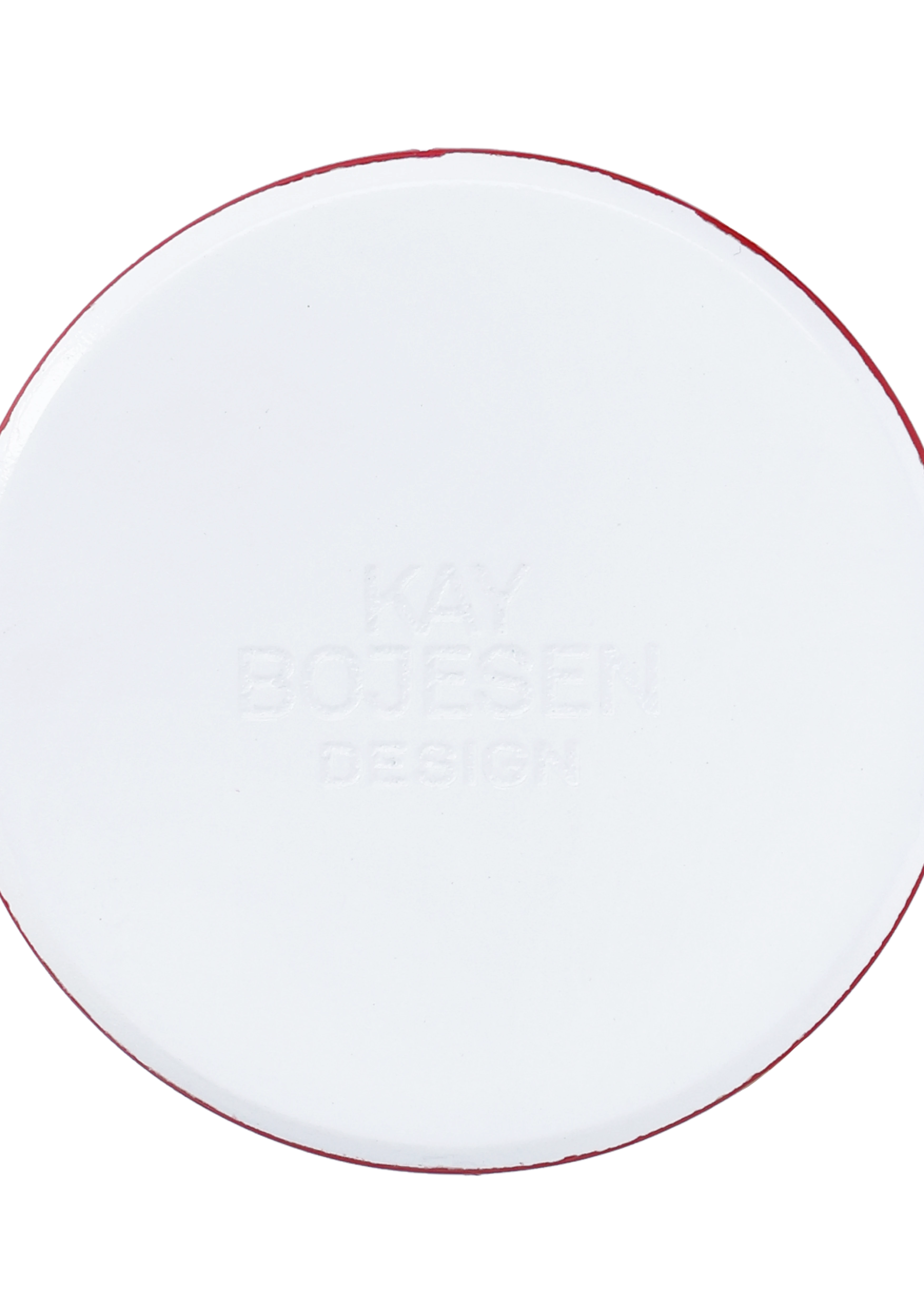 Table flag Danish H30 cm from Kay Bojesen in Red/White color, made of Wood