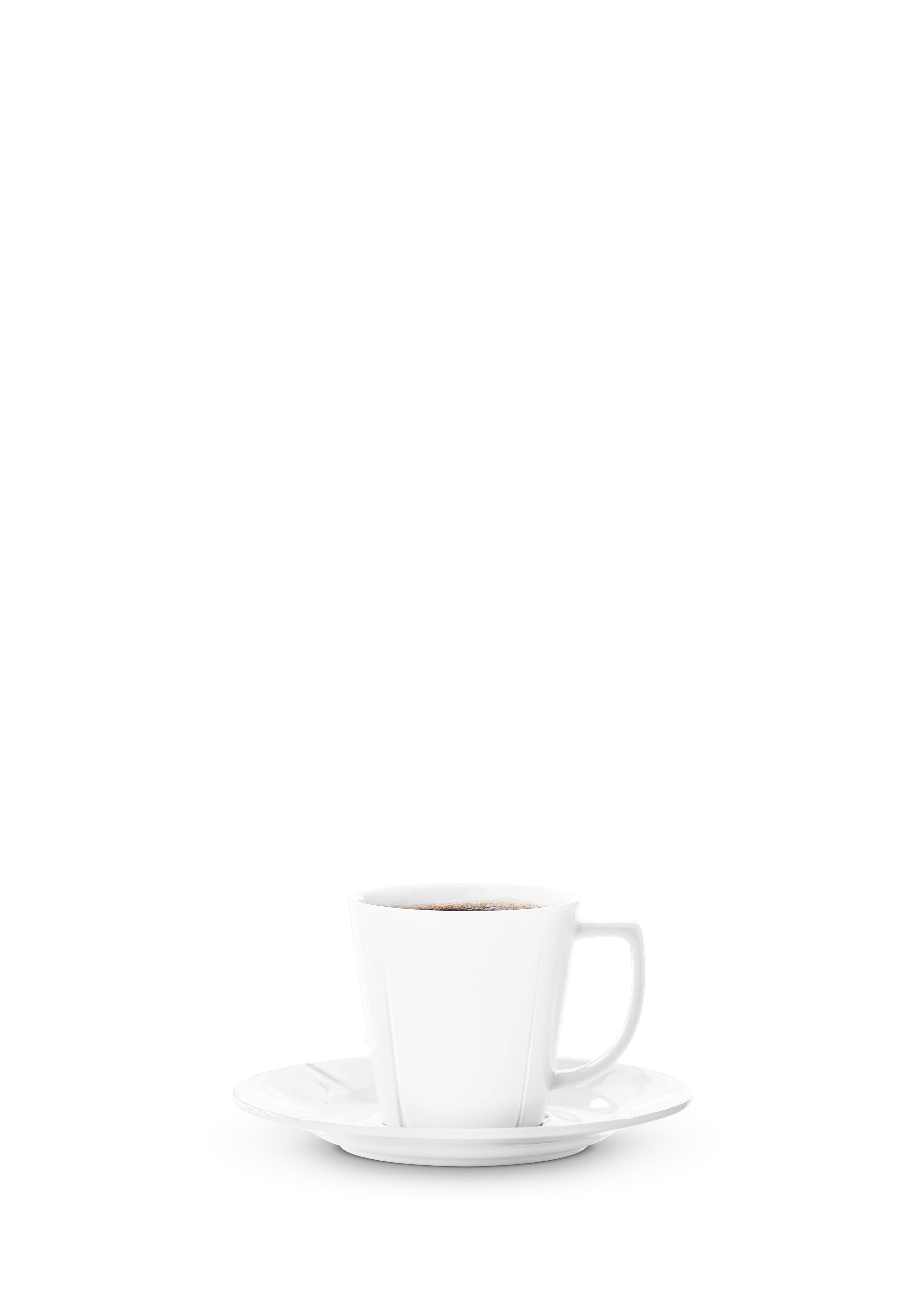 Kaffekopp med skål 26 cl 4 stk.