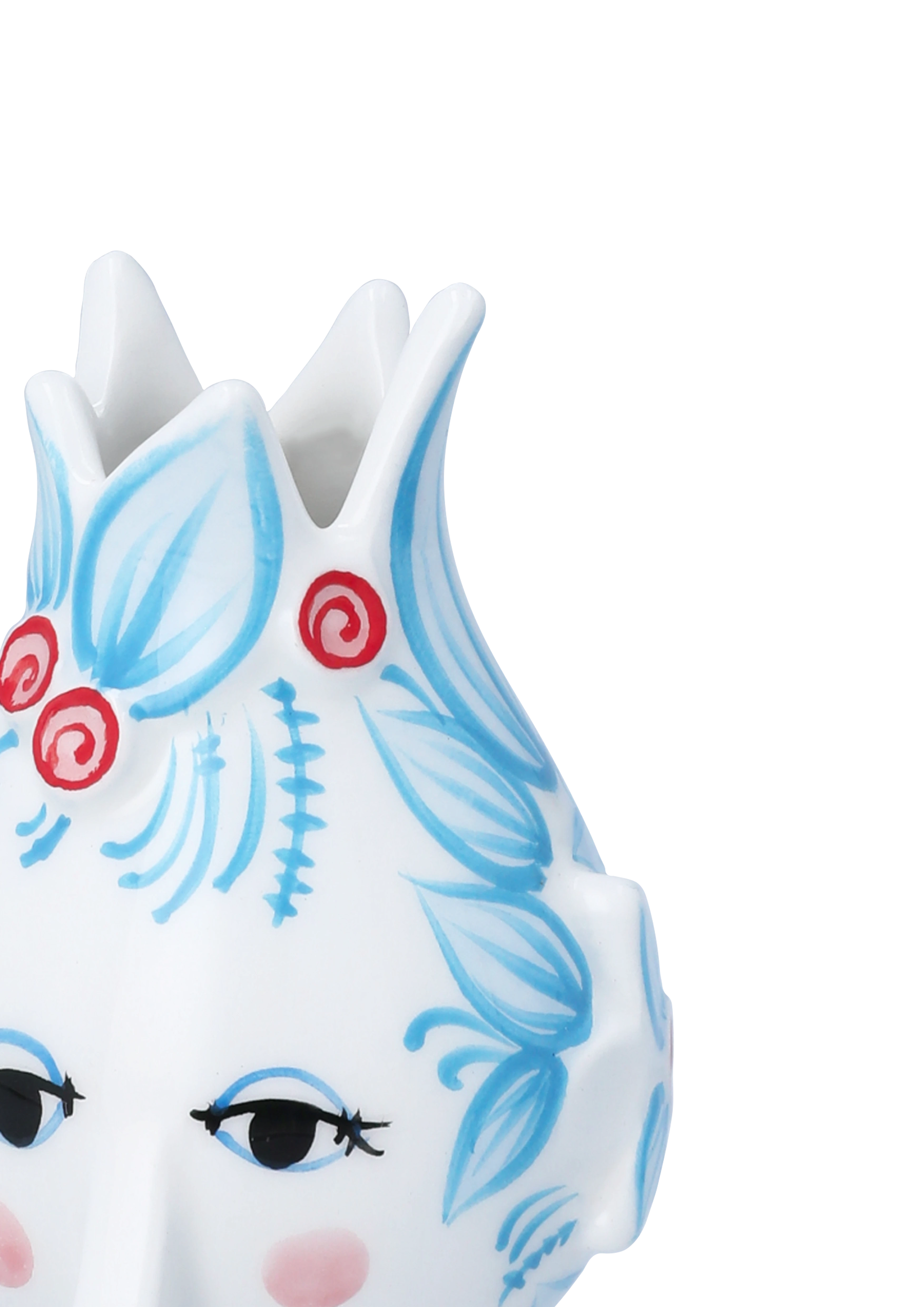 Lysestake H11.5 cm fra Bjørn Wiinblad i fargen Lys blå, laget av Keramikk