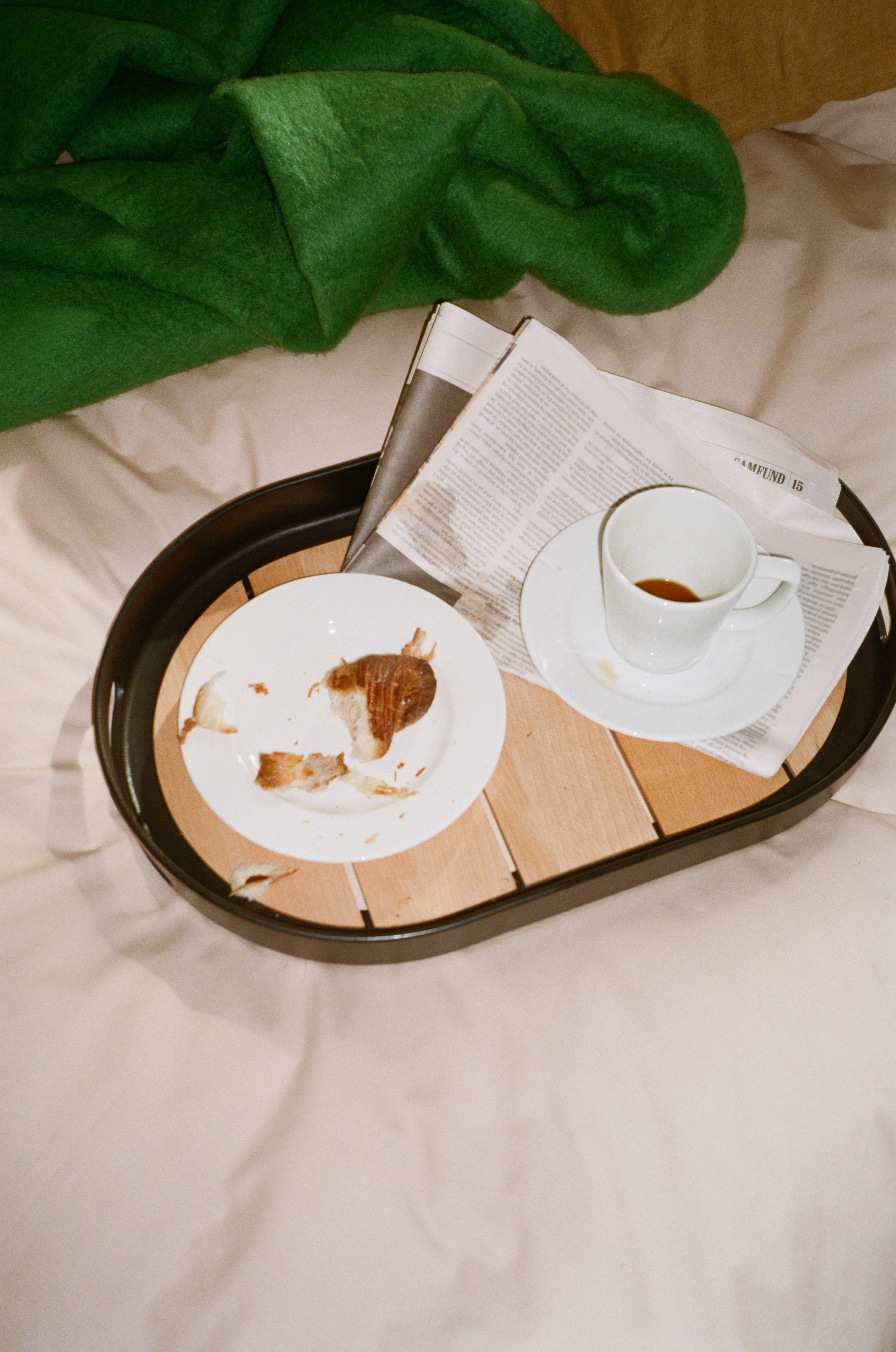 Carry me tray 50x35 cm from Rosendahl in Black color, made of Plastic