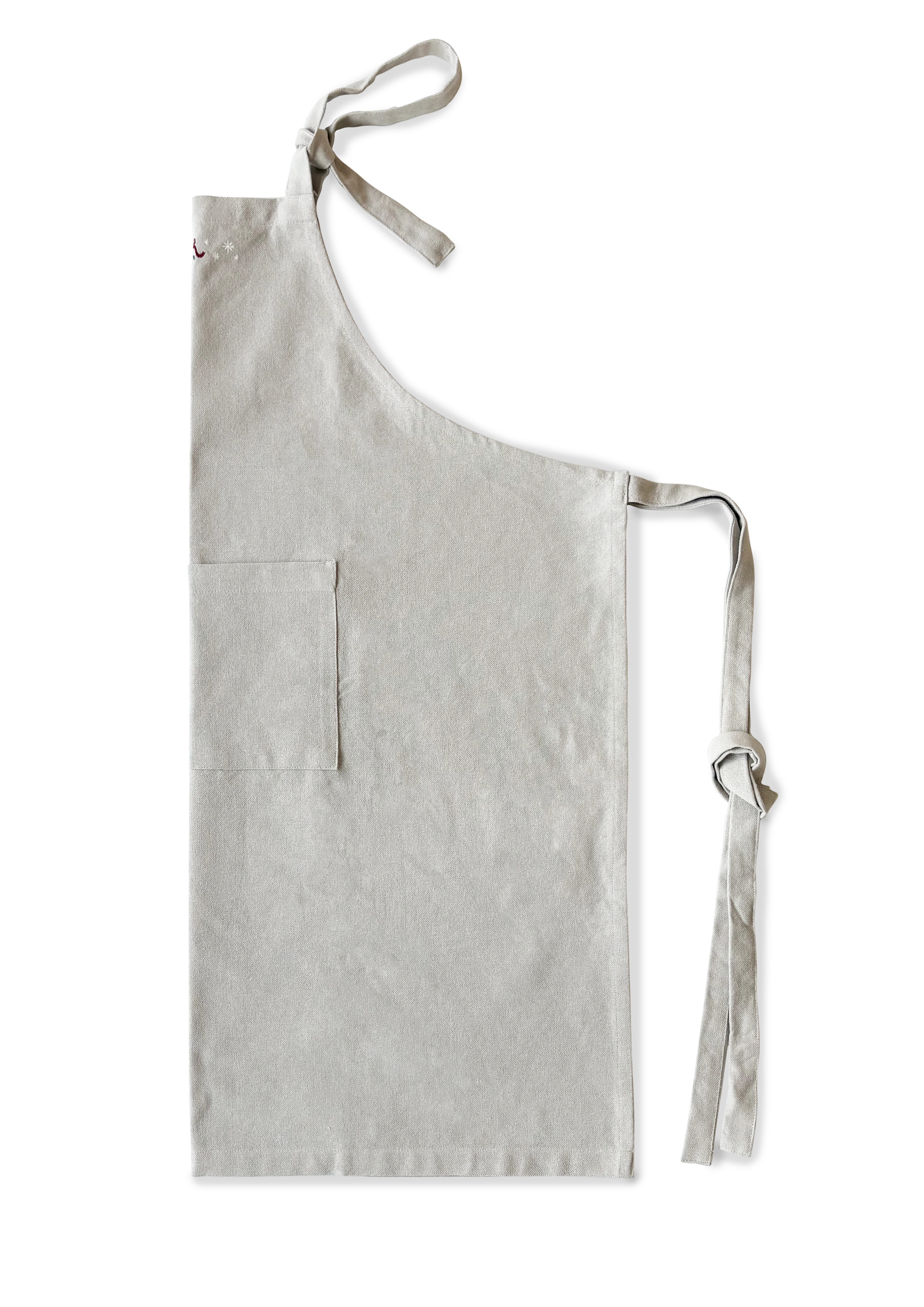 Schürze one size von JUNA in der Farbe Beige, hergestellt aus Baumwollmischung