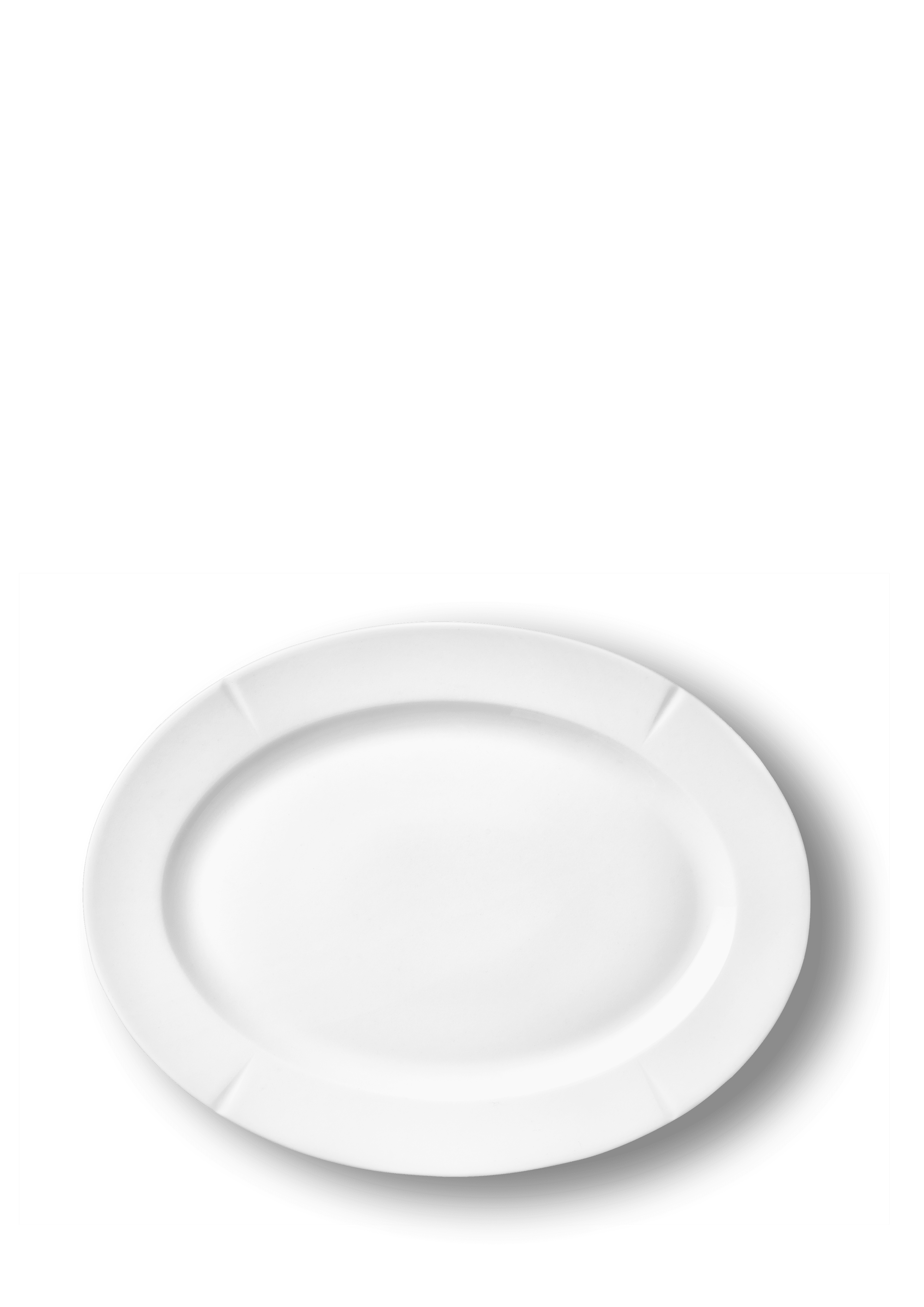 ROSENDAHL プレート31cm Rosendahl Oval plate 30x23 cm 4 pcs. in White