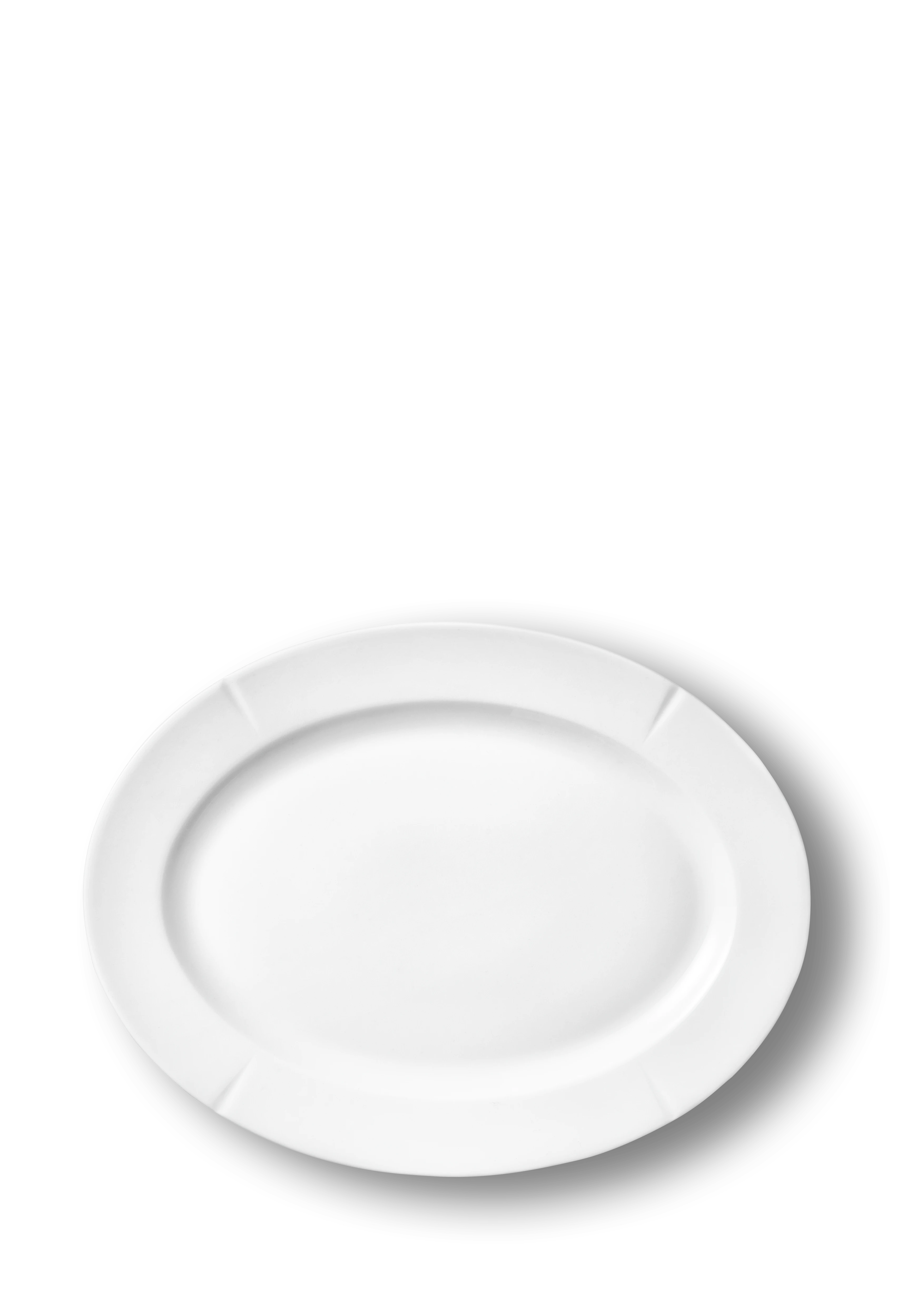 Oval plate 30x23 cm 4 pcs. from Rosendahl in White color, made of Ceramics