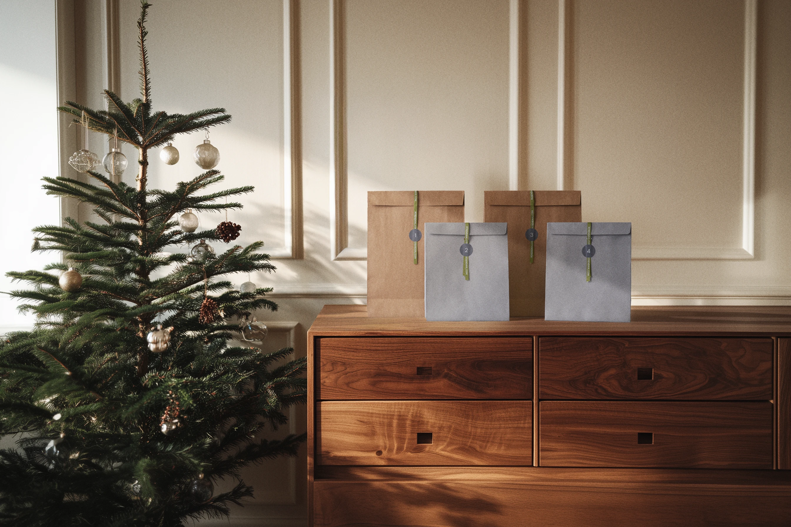 Advent Calendar 2025 from Kay Bojesen in color, made of Wood