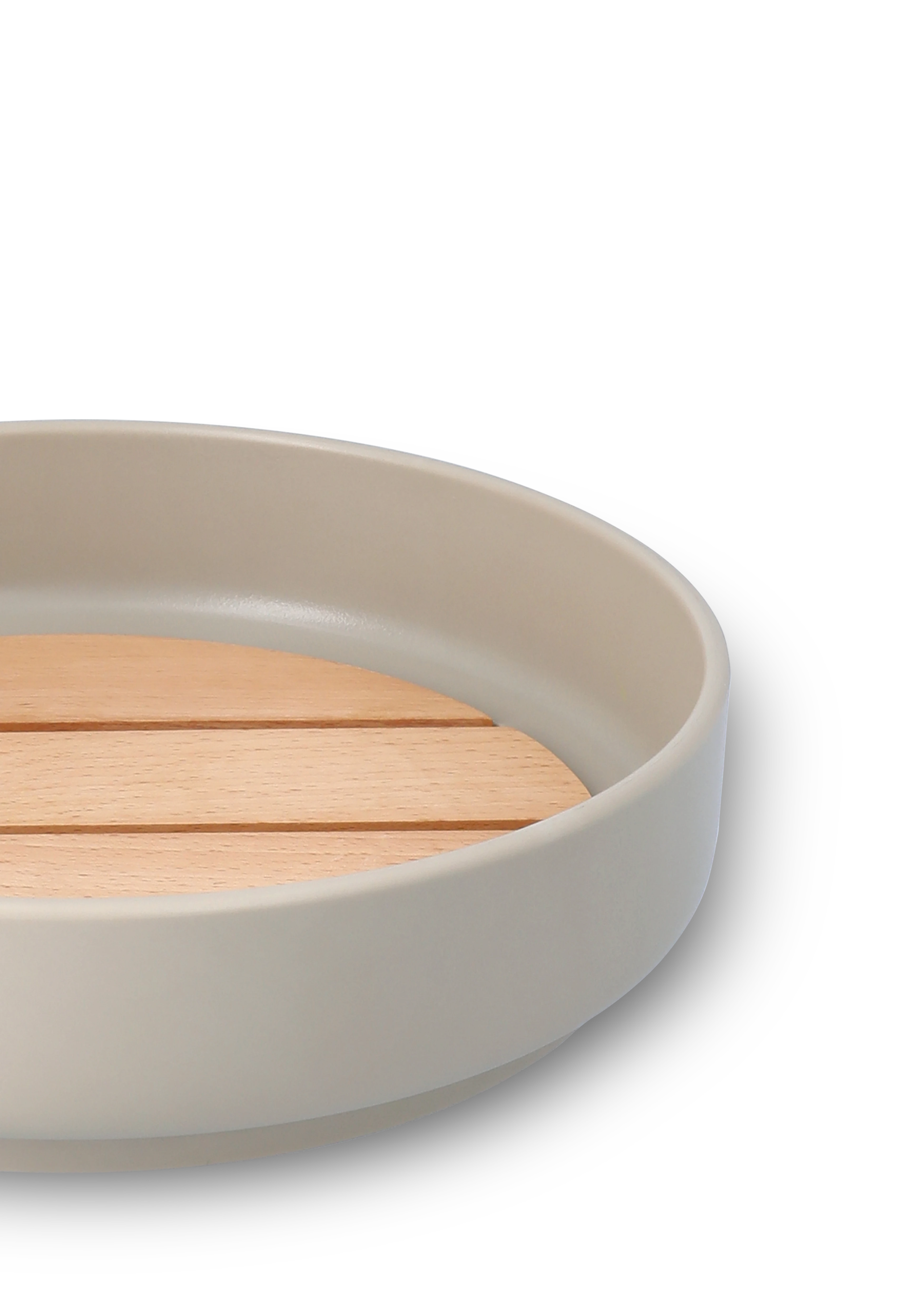 Rosendahl Brotkorb zum Teilen, Ø 24,5 cm, sandfarben